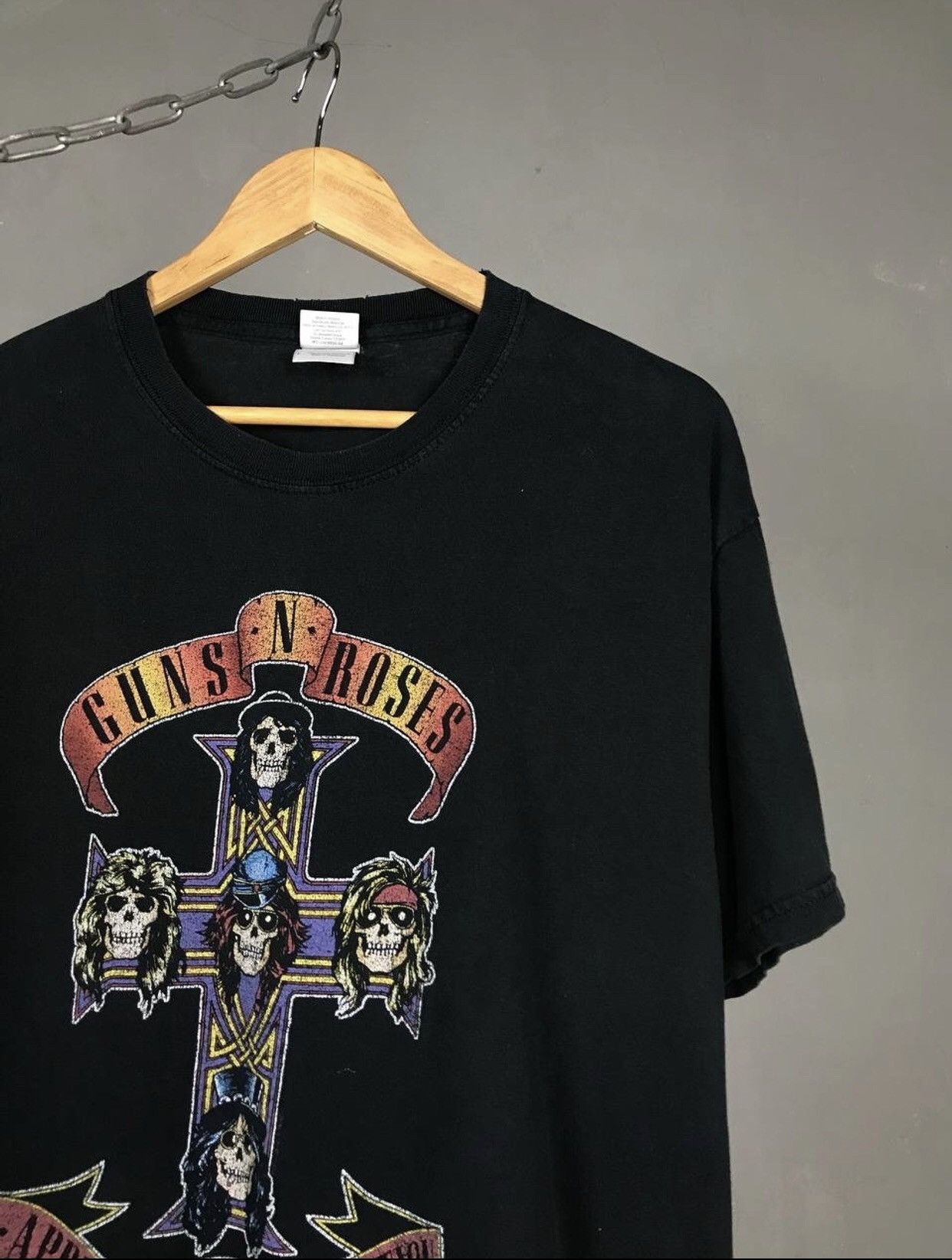 Band Tees Guns N Roses 2004 Vintage Rock Band Tee Size US L / EU 52-54 / 3 - 3 Thumbnail