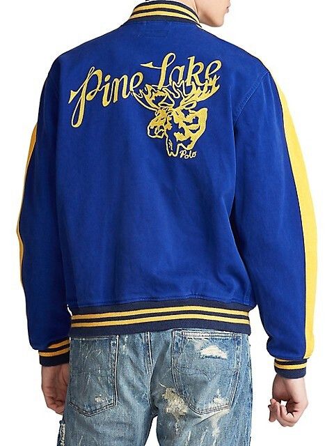 Polo Ralph Lauren Polo Ralph Lauren Sportsman P-Wing Varsity Baseball Jacket Size US XXL / EU 58 / 5 - 8 Thumbnail