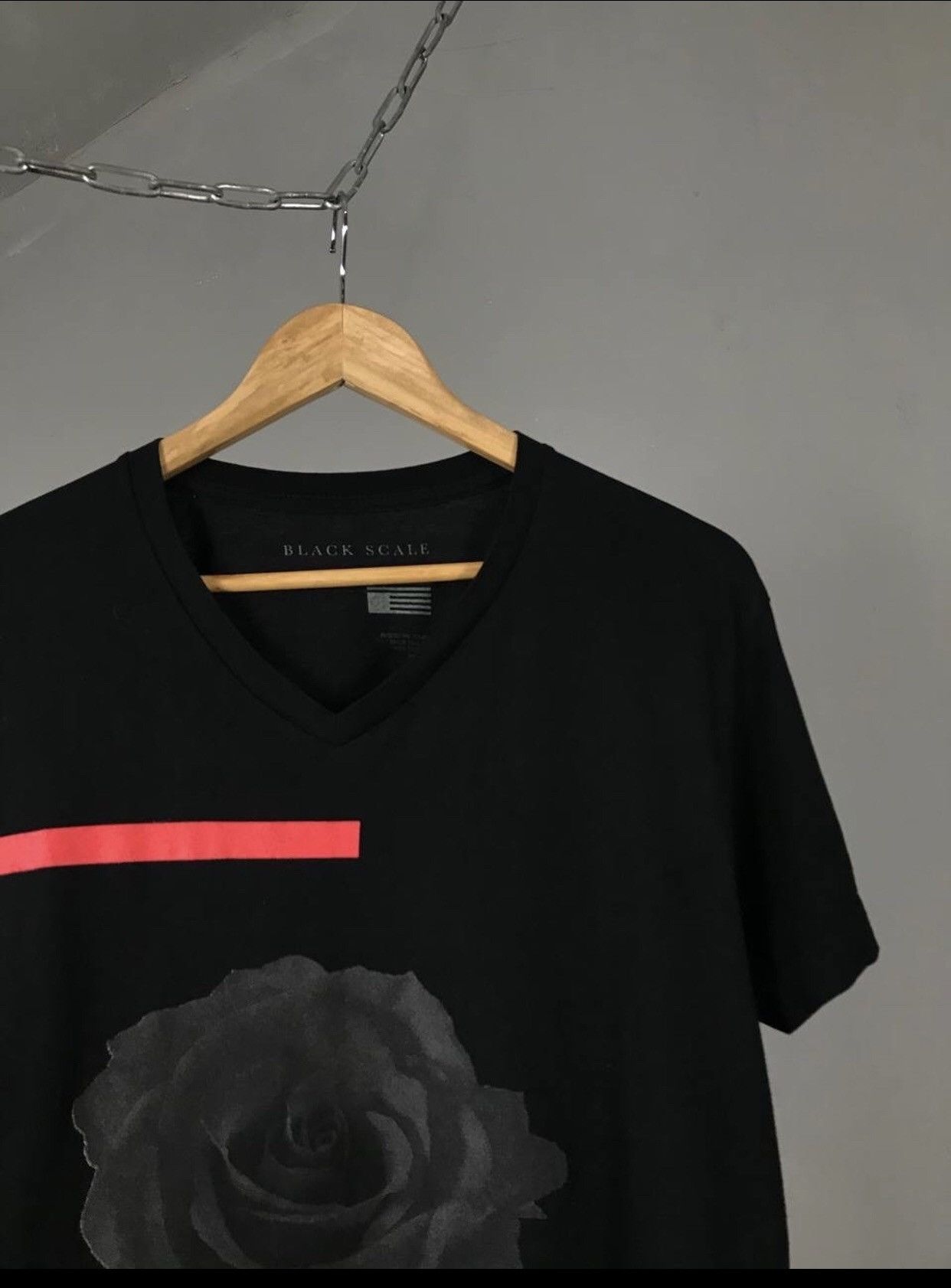 Black Scale Black Scale Rose streetwear made in USA tee Size US L / EU 52-54 / 3 - 2 Thumbnail
