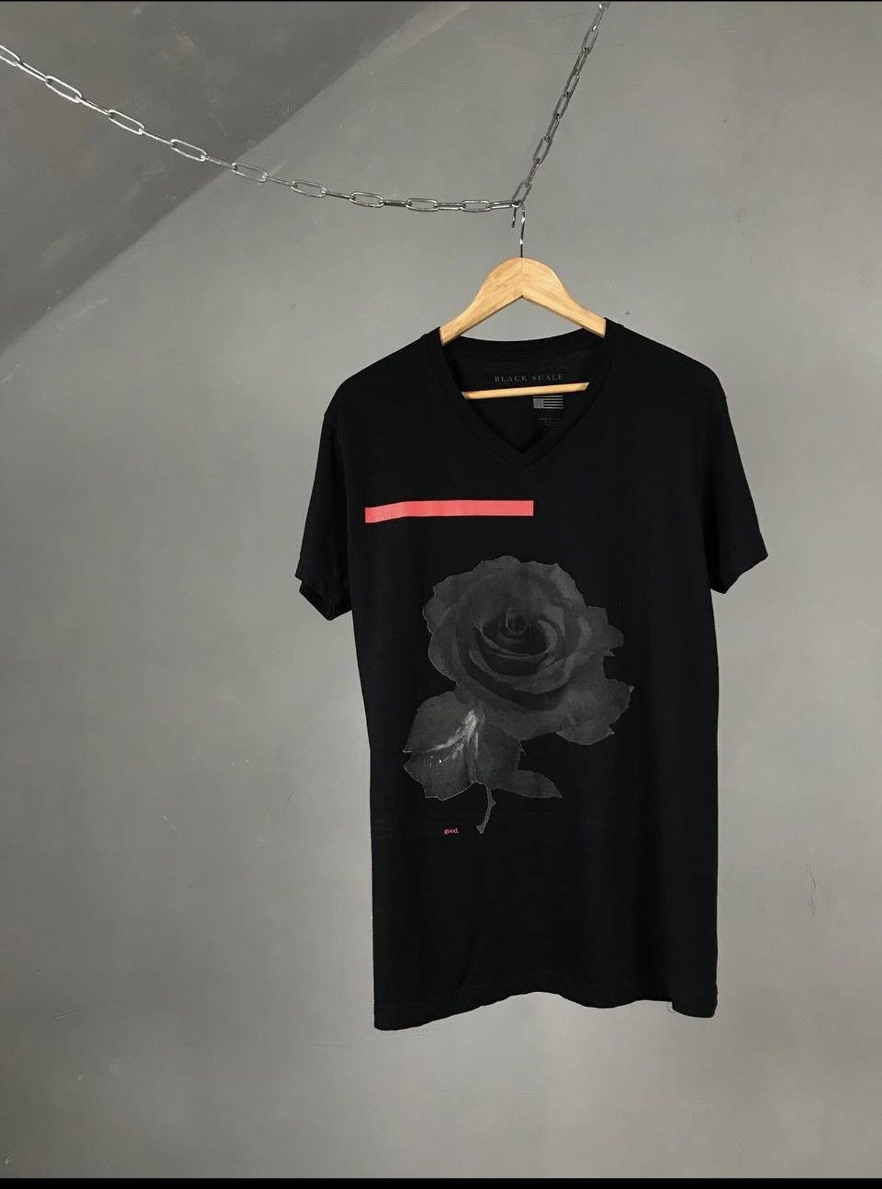 Black Scale Black Scale Rose streetwear made in USA tee Size US L / EU 52-54 / 3 - 1 Thumbnail
