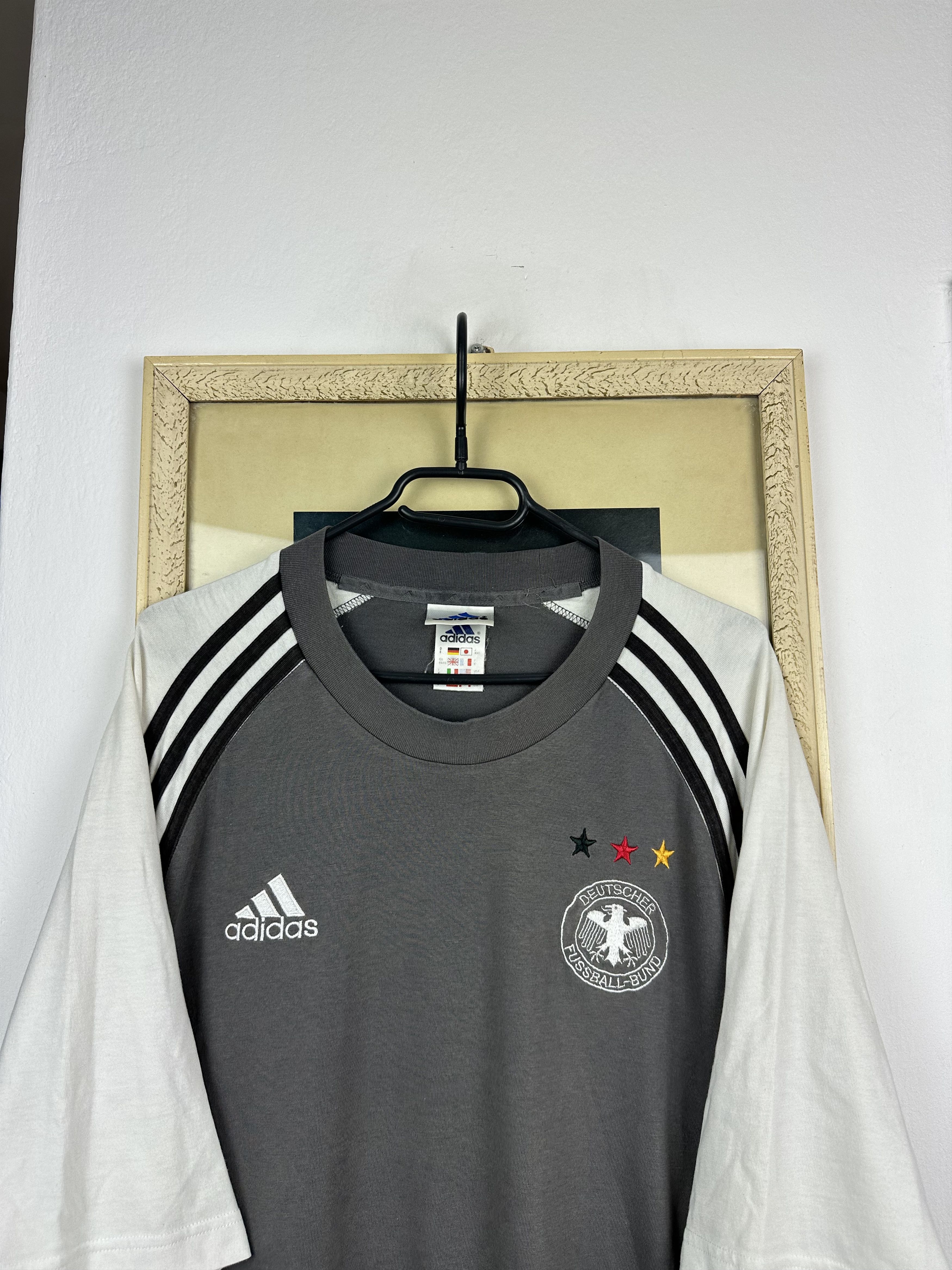 Adidas Vintage Germany Football Soccer Shirt Jersey Train Y2K Hype Size US L / EU 52-54 / 3 - 2 Thumbnail