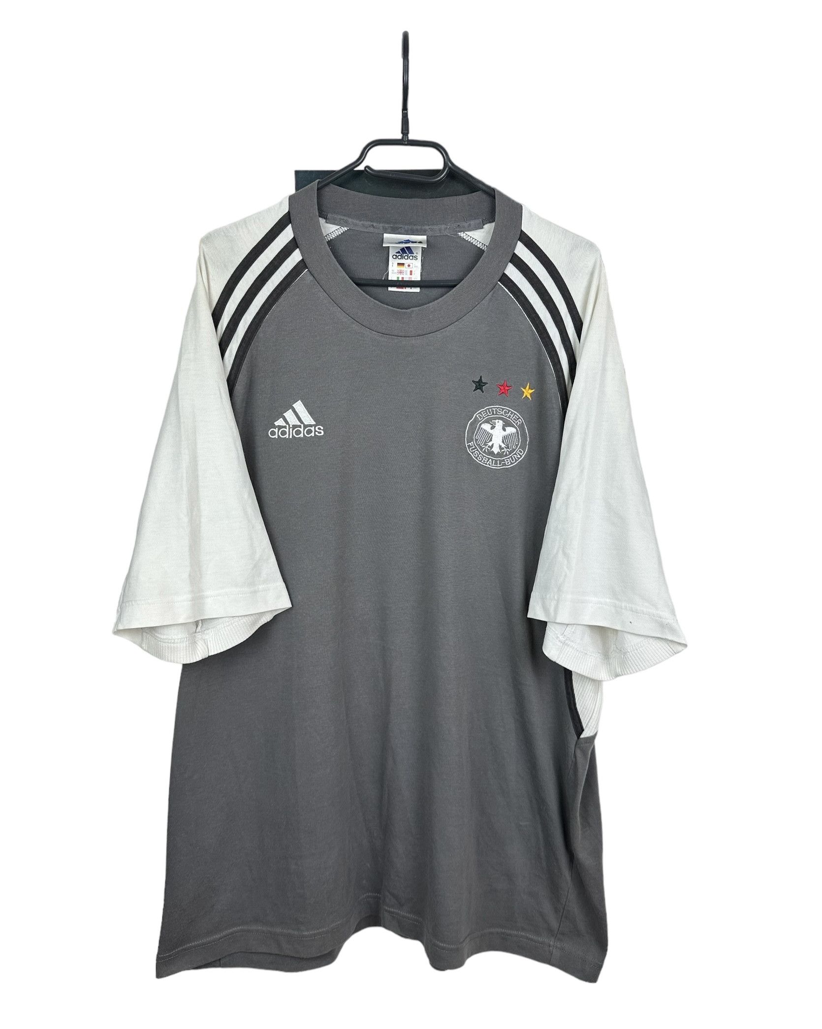 Adidas Vintage Germany Football Soccer Shirt Jersey Train Y2K Hype Size US L / EU 52-54 / 3 - 1 Thumbnail