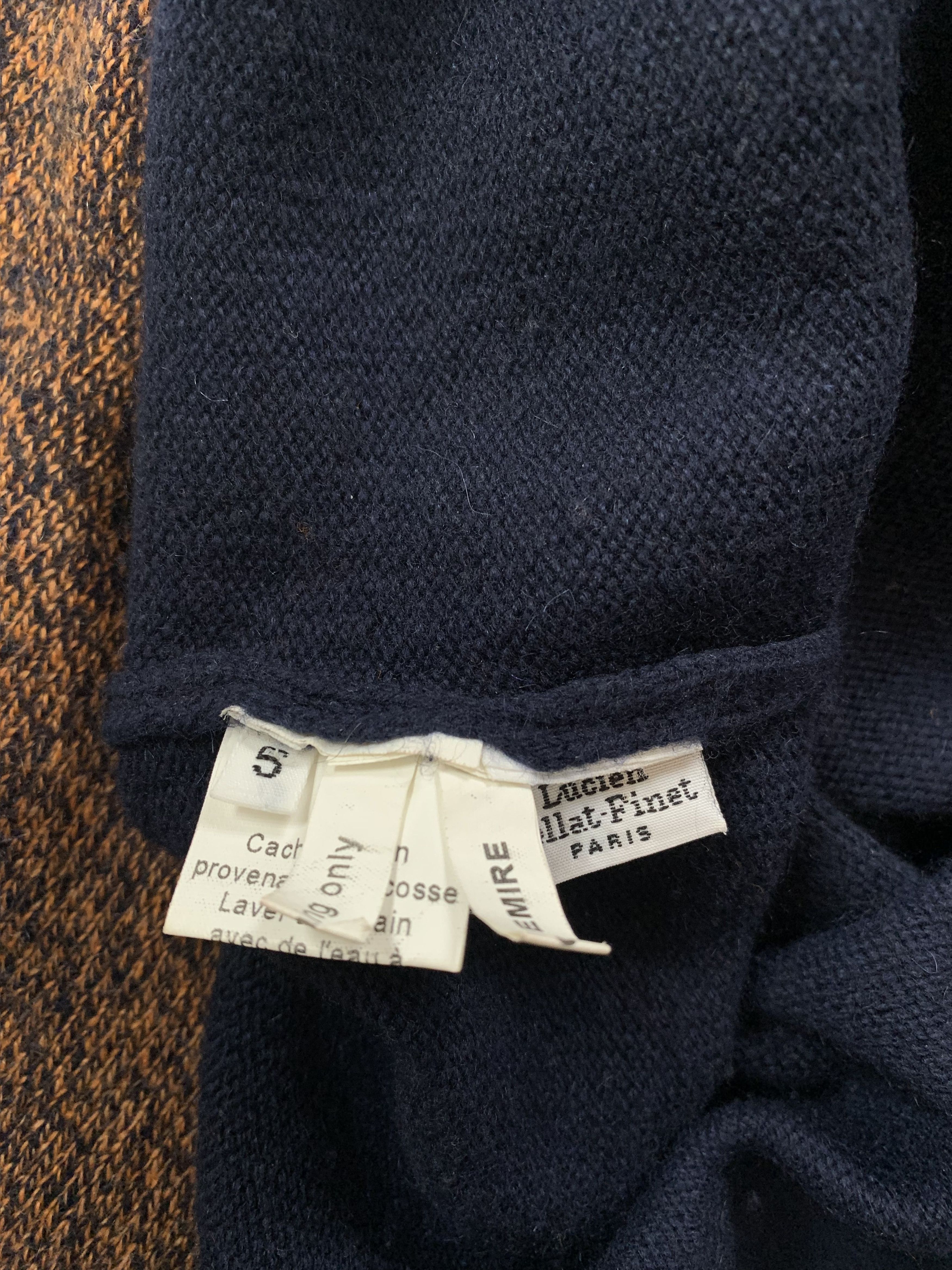 Lucien Pellat-Finet Cashmere Matching Sweater & Scarf Size US S / EU 44-46 / 1 - 7 Thumbnail