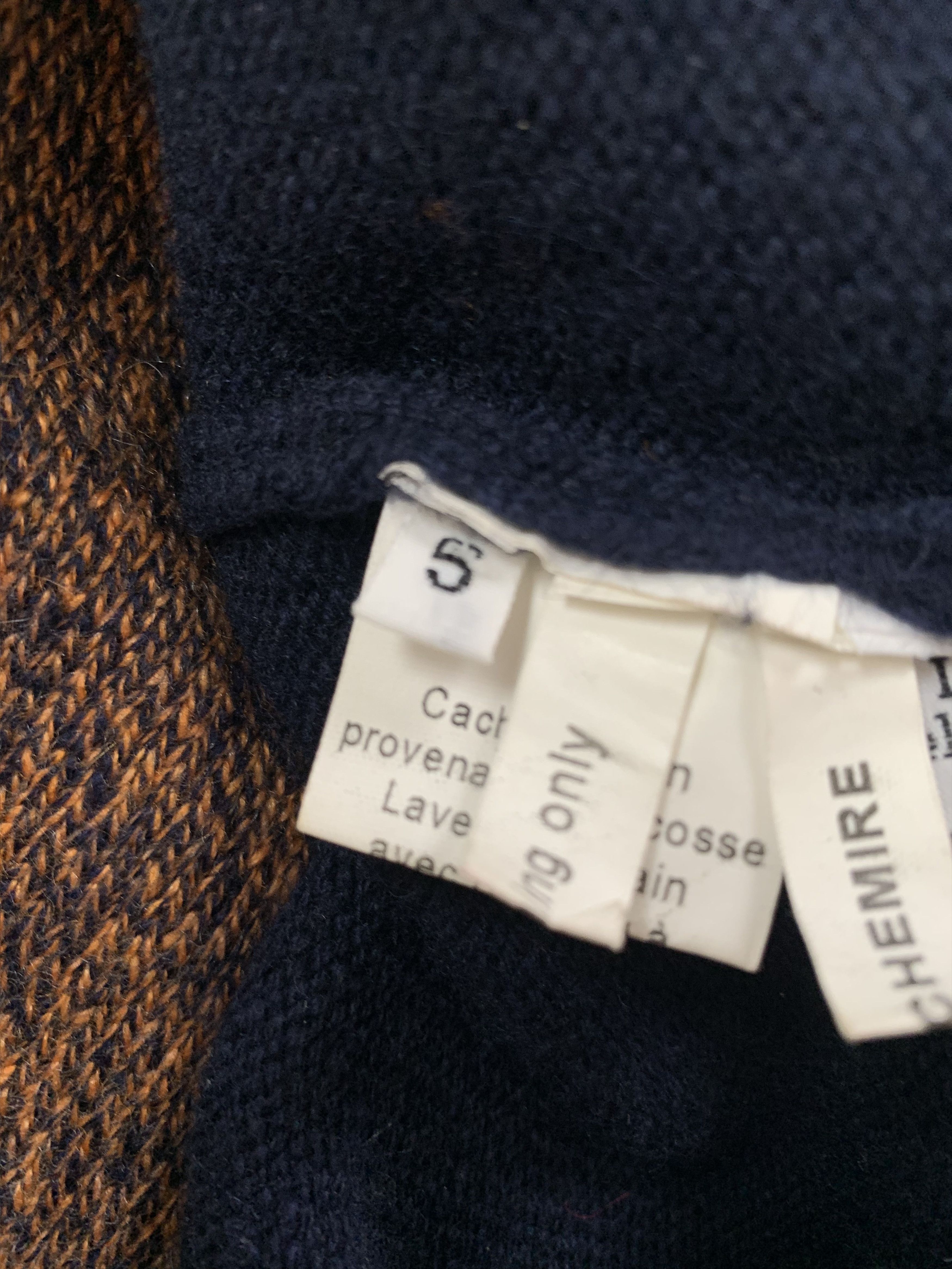 Lucien Pellat-Finet Cashmere Matching Sweater & Scarf Size US S / EU 44-46 / 1 - 9 Thumbnail