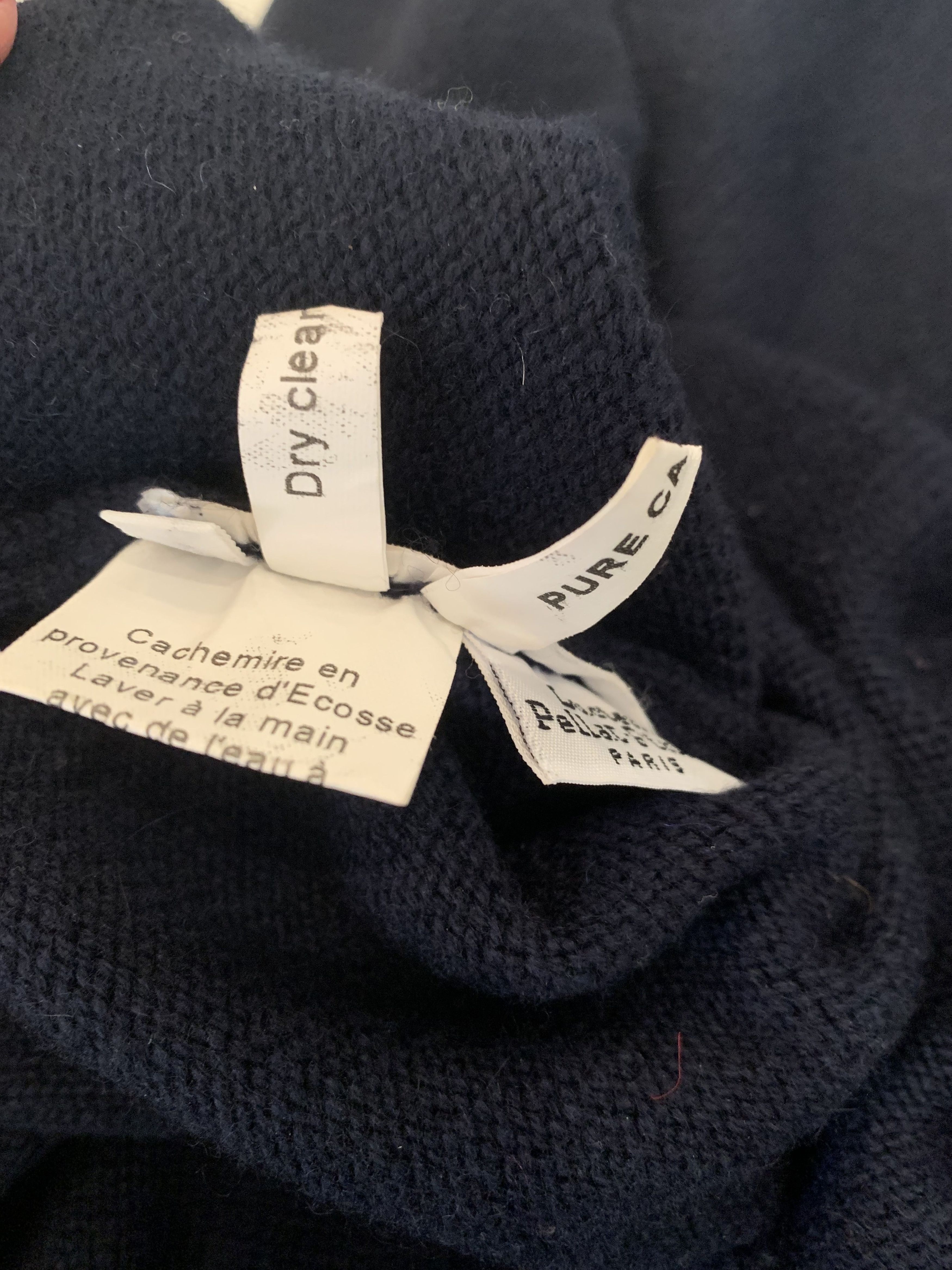 Lucien Pellat-Finet Cashmere Matching Sweater & Scarf Size US S / EU 44-46 / 1 - 11 Thumbnail