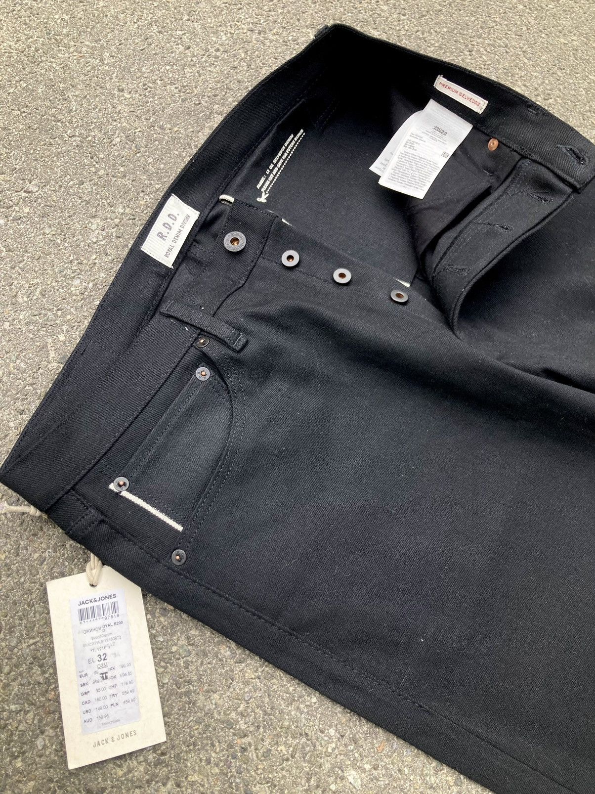 Japanese Brand Royal Denim Division Japanese Premium Selvedge Denim Jeans Size US 29 - 8 Thumbnail