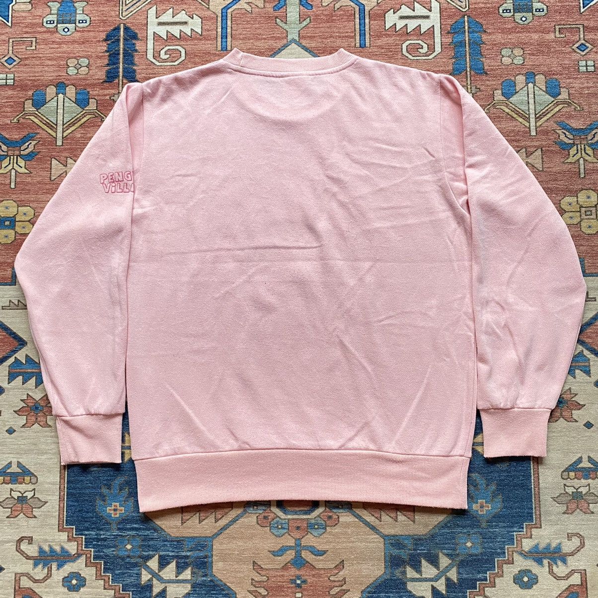 Anime × Vintage Vintage Dr Slump Arale Chan Pink Jumper | Anime | Manga Size US M / EU 48-50 / 2 - 5 Thumbnail