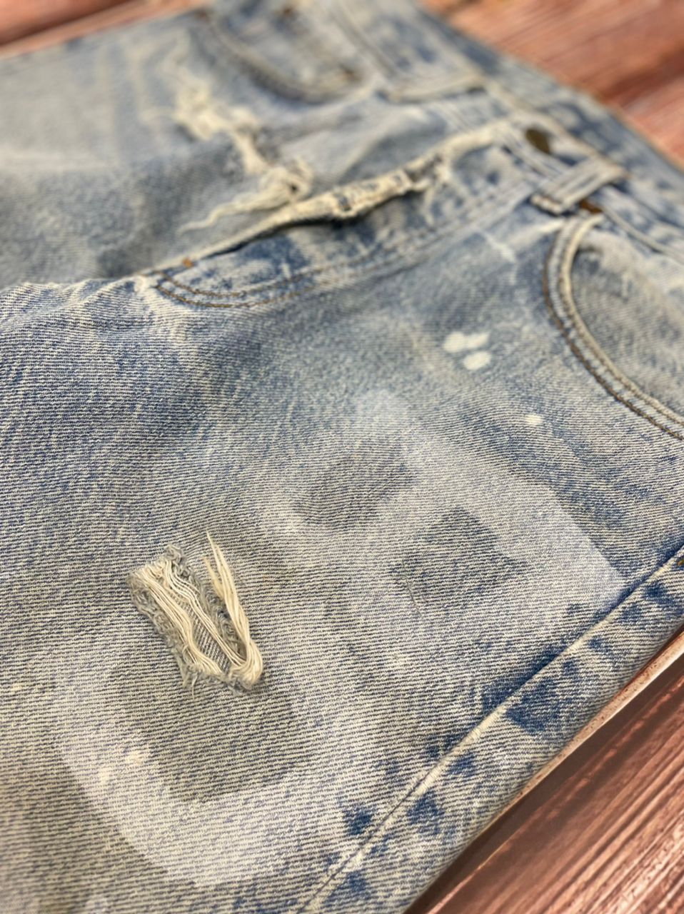 Levi's × Vintage Levis 501 Distressed Vintage 80s jeans Size US 29 - 2 Thumbnail