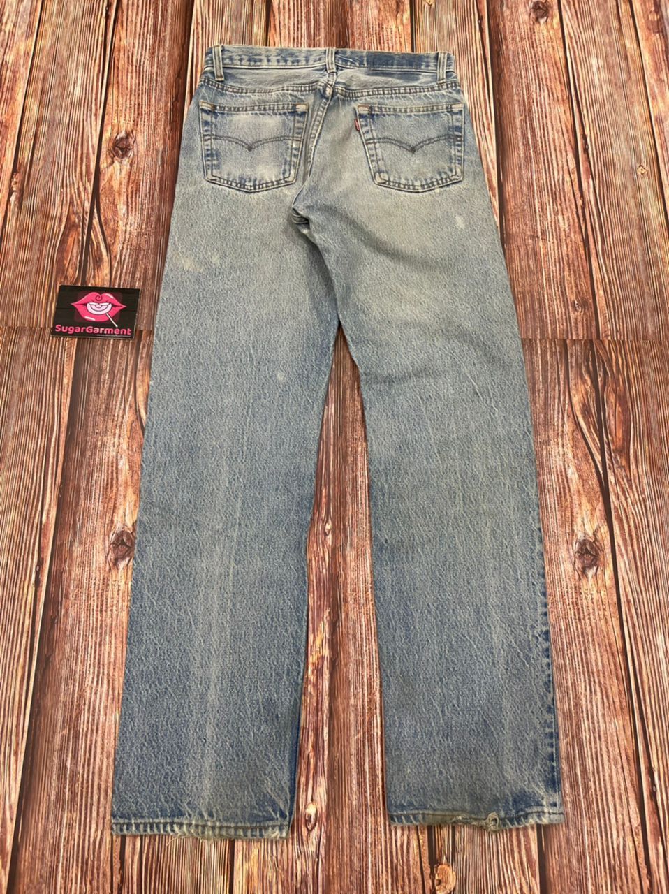Levi's × Vintage Levis 501 Distressed Vintage 80s jeans Size US 29 - 15 Thumbnail