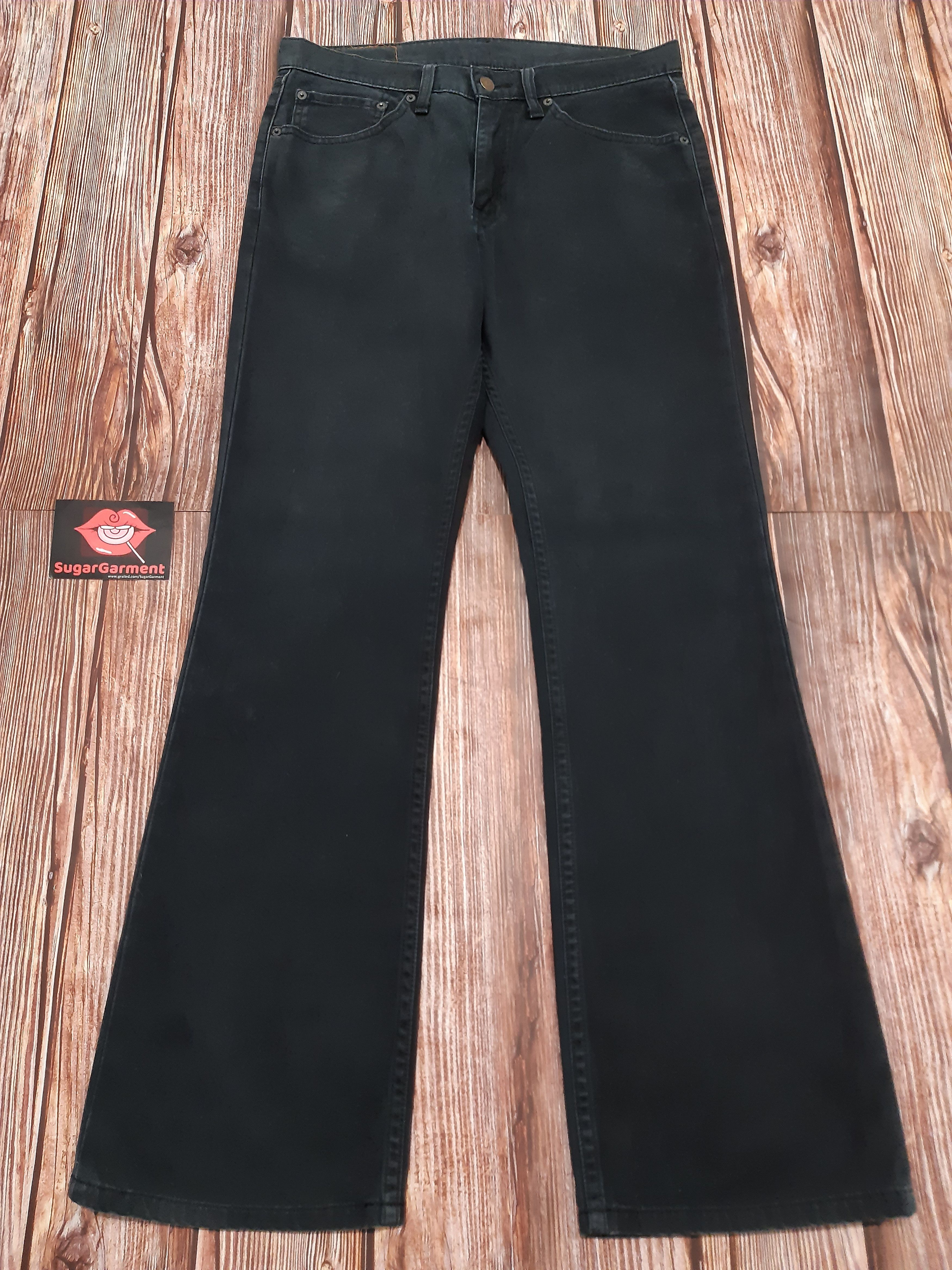 image of Levis 517 Jeans Bootcut Super Black, Men's (Size 32)