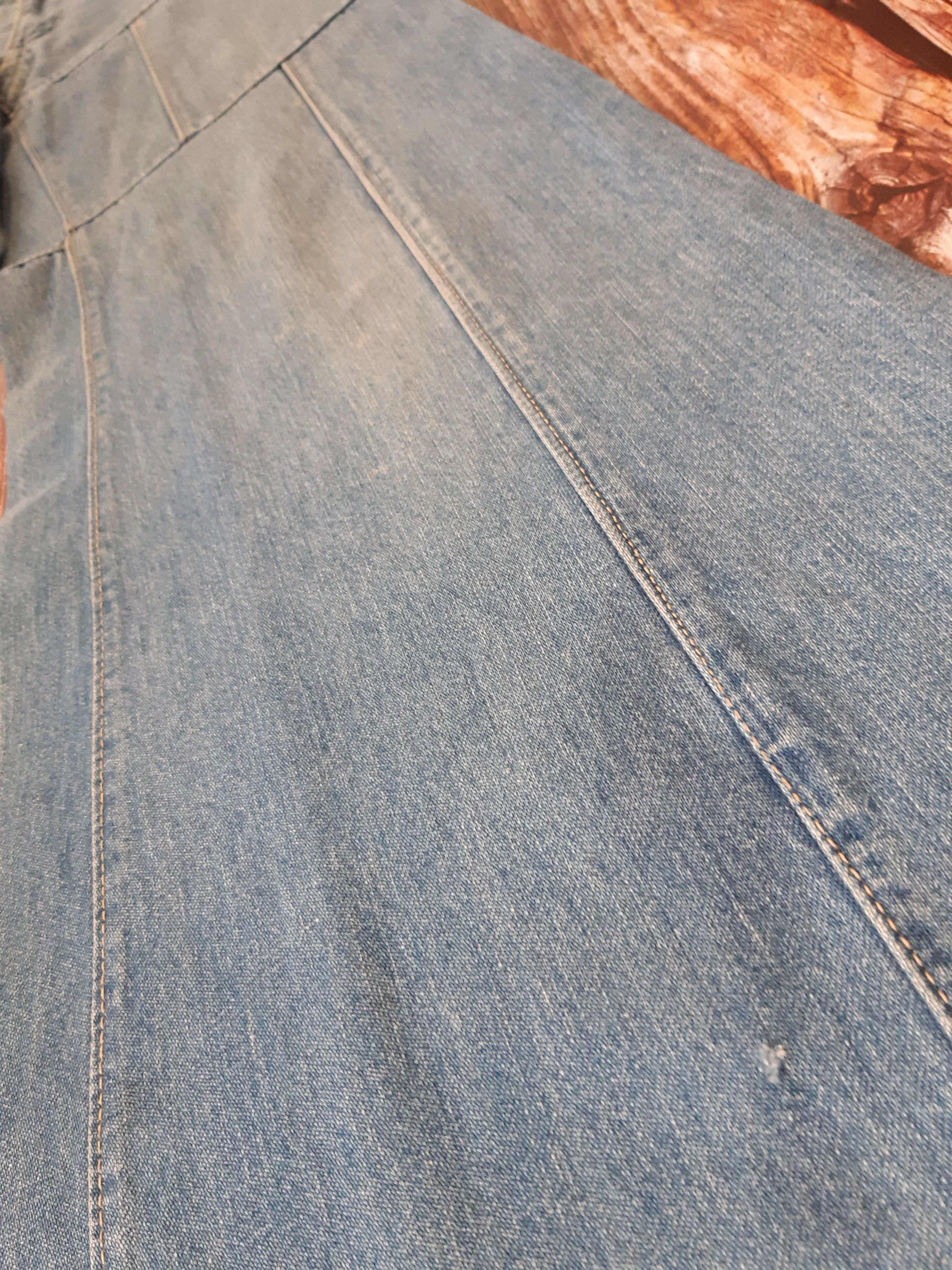 Edwin Flare Bellbottom Bootcut Jeans EDWIN SCOVILL Vintage Size 29" - 4 Thumbnail