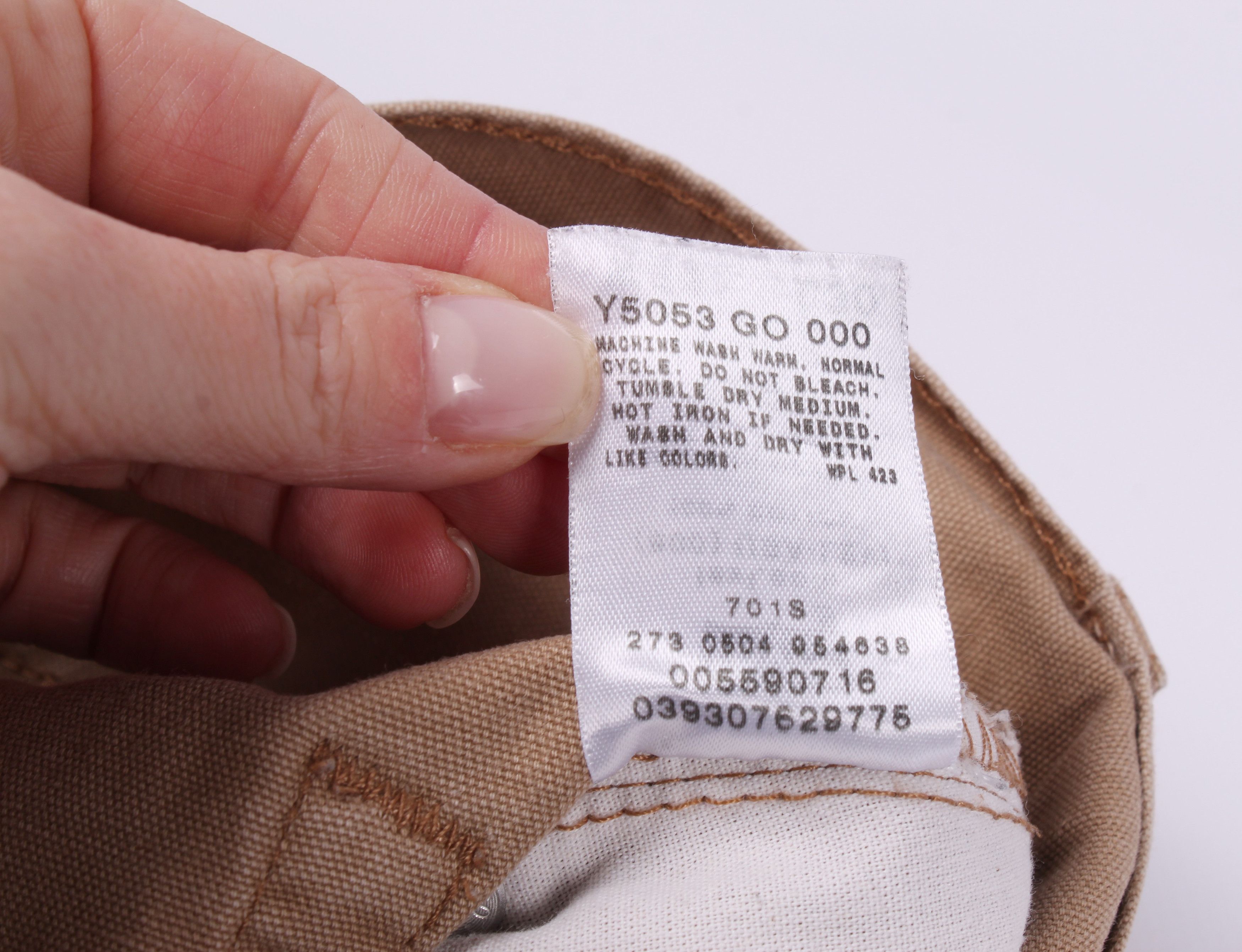 Levi's Levi's 559 Sand Khaki Straight Denim Pants Size US 34 / EU 50 - 8 Thumbnail