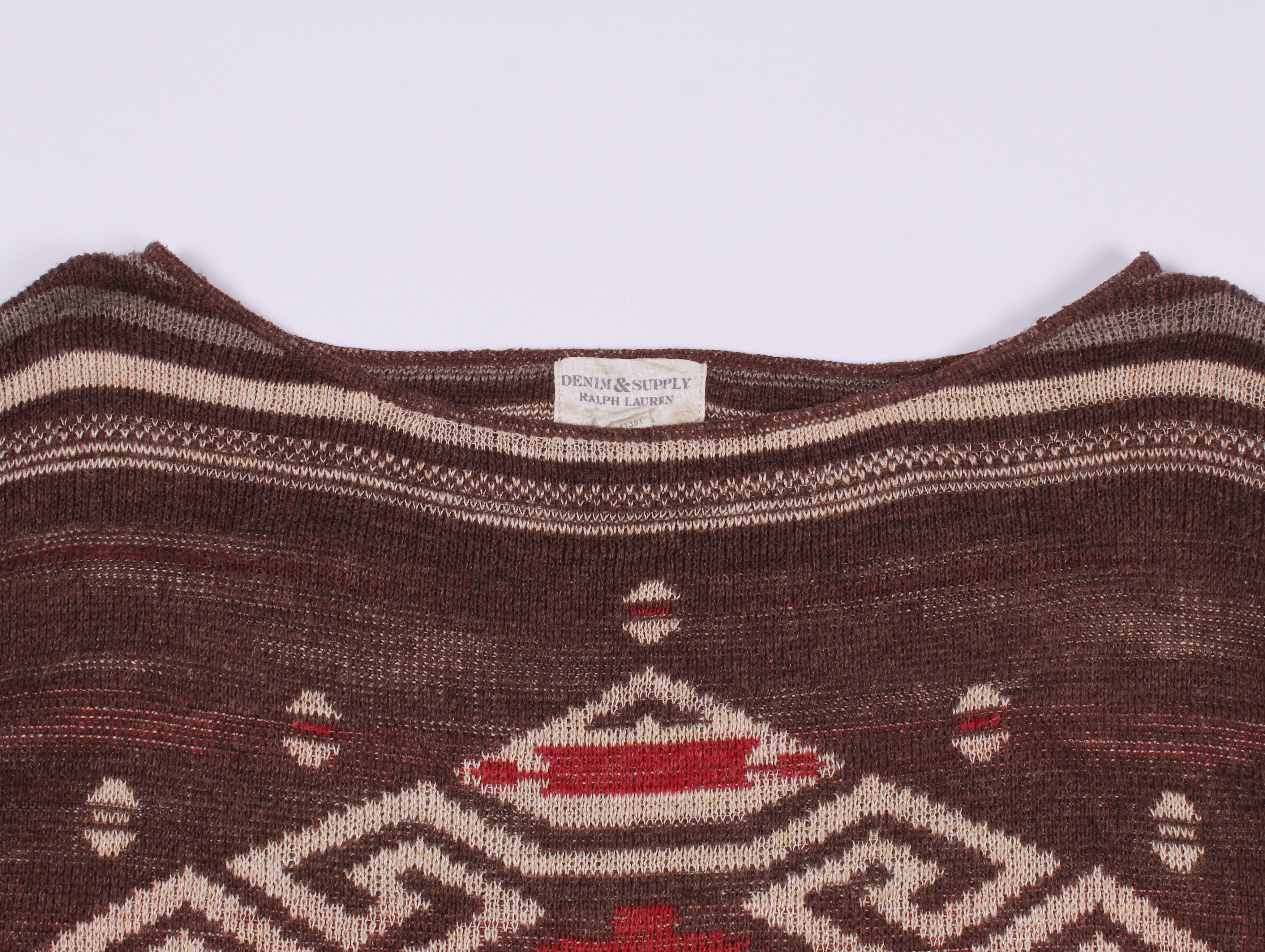 Denim & Supply Ralph Lauren Ralph Lauren Denim Supply Aztec Sweater Jumper Size S / US 4 / IT 40 - 5 Thumbnail