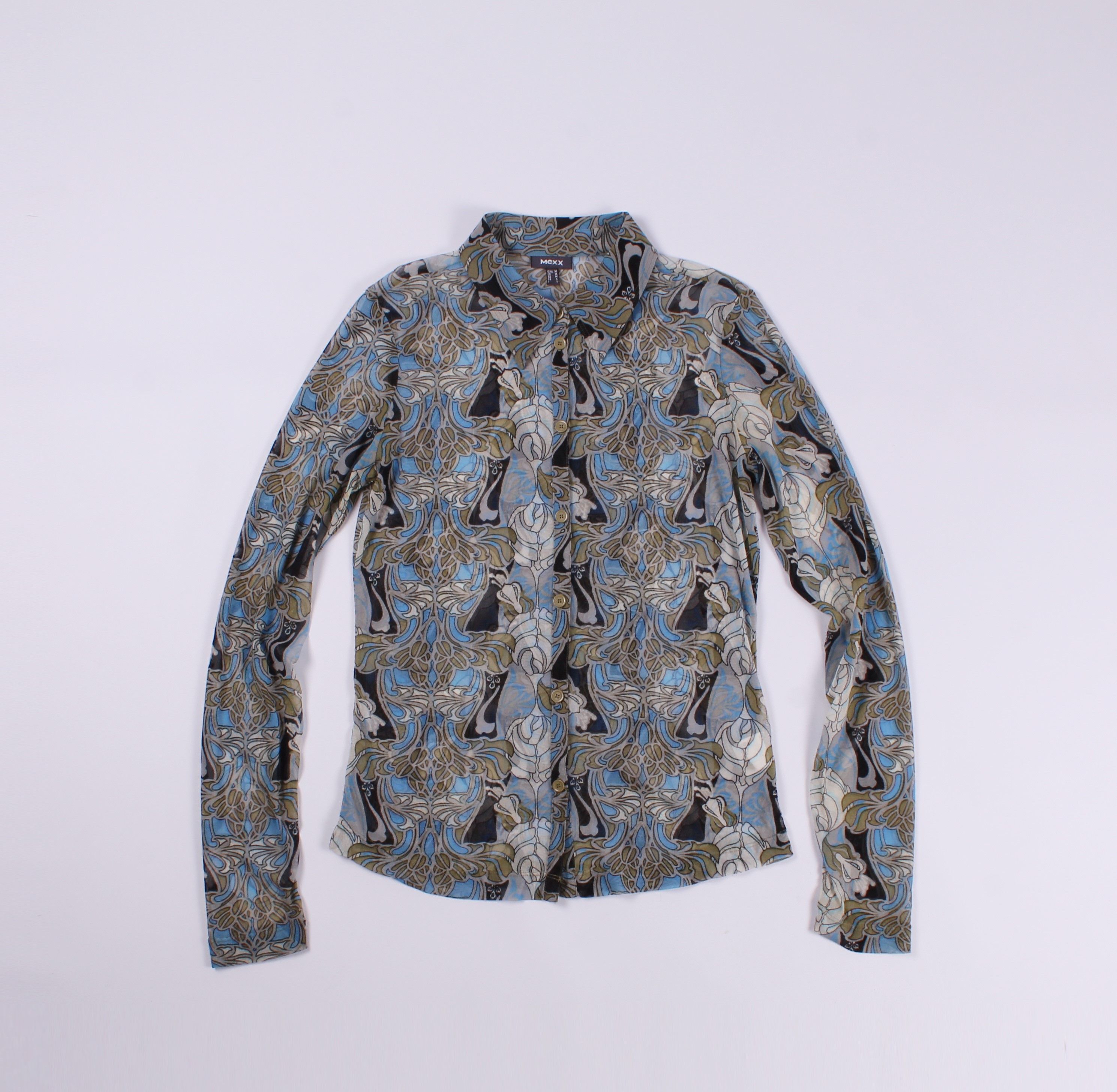 Mexx Vintage Y2K MEXX Mesh Shirt Size M / US 6-8 / IT 42-44 - 4 Thumbnail