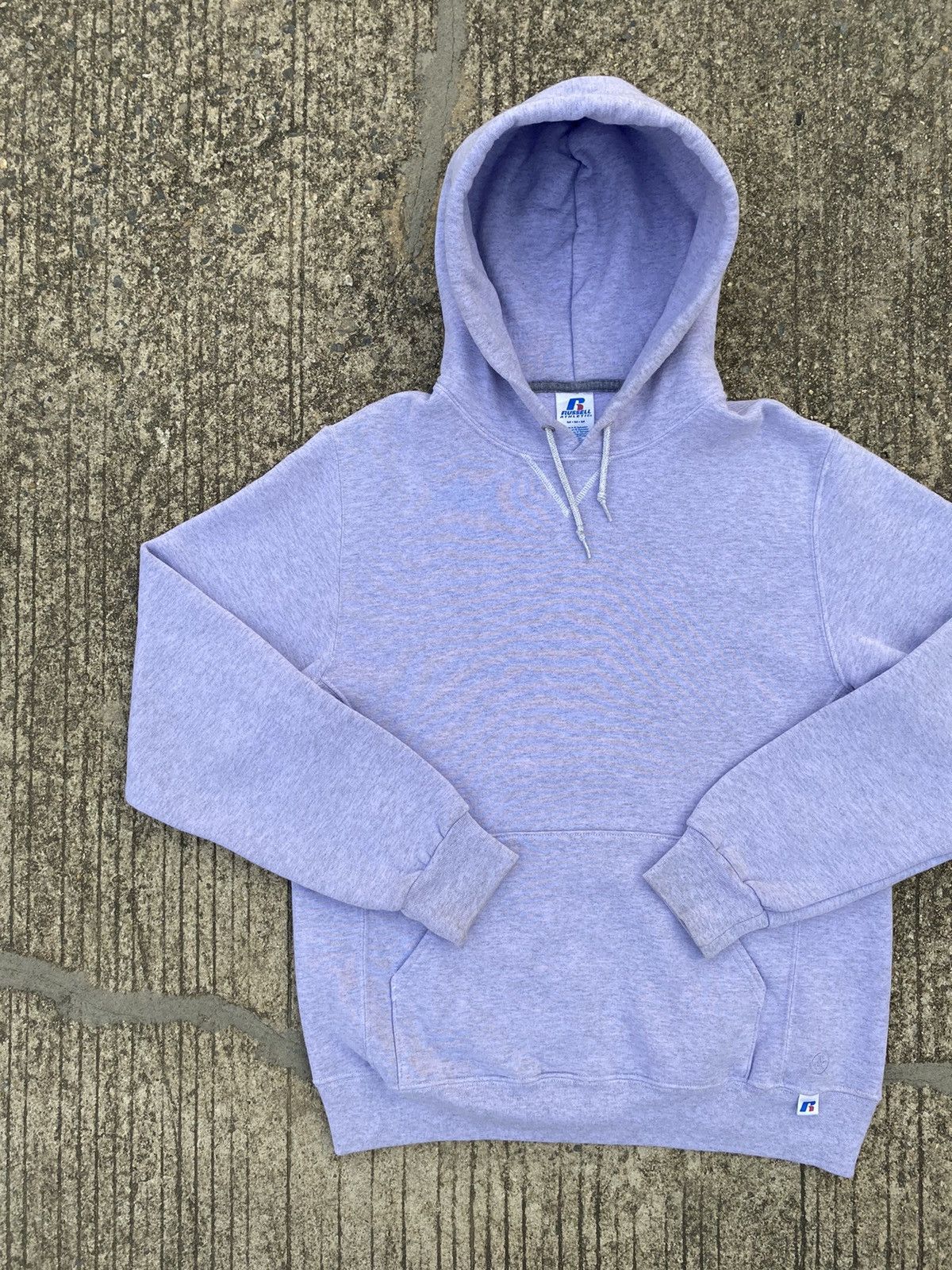 Vintage VTG Purple Grey Russell Athletic Hoodie (M) Size US M / EU 48-50 / 2 - 5 Thumbnail