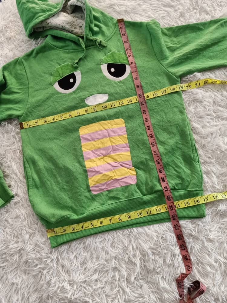 Anime × Cartoon Network × Japanese Brand GACHAPIN X MUKKU JAPANESE ANIME HOODIE Size US M / EU 48-50 / 2 - 9 Thumbnail