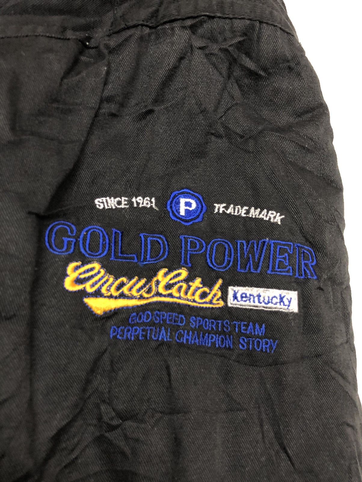 Vintage VINTAGE GOLD POWER CIRCUS CATCH KENTUCKY SPORT TEAM JACKET Size US L / EU 52-54 / 3 - 11 Thumbnail