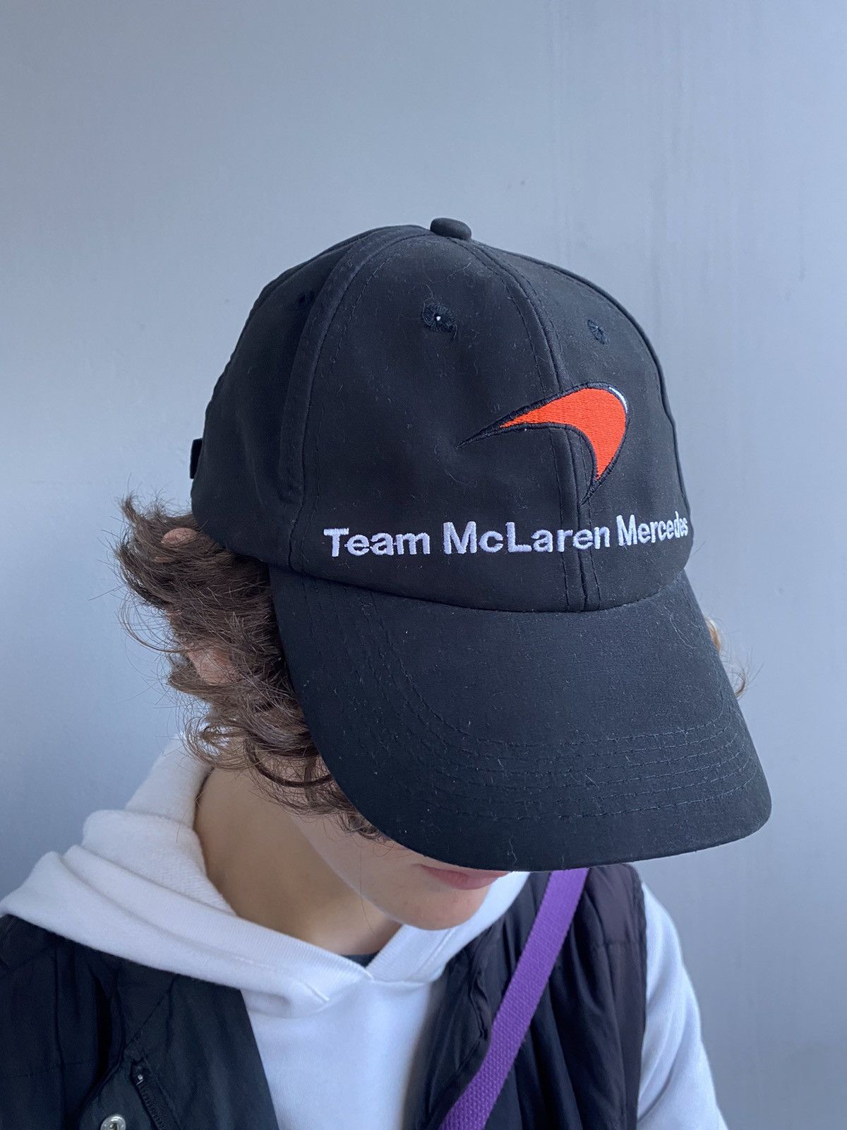 Mercedes-Benz Vintage Team McLaren Mercedes Benz Cap Mobil 1 | Grailed