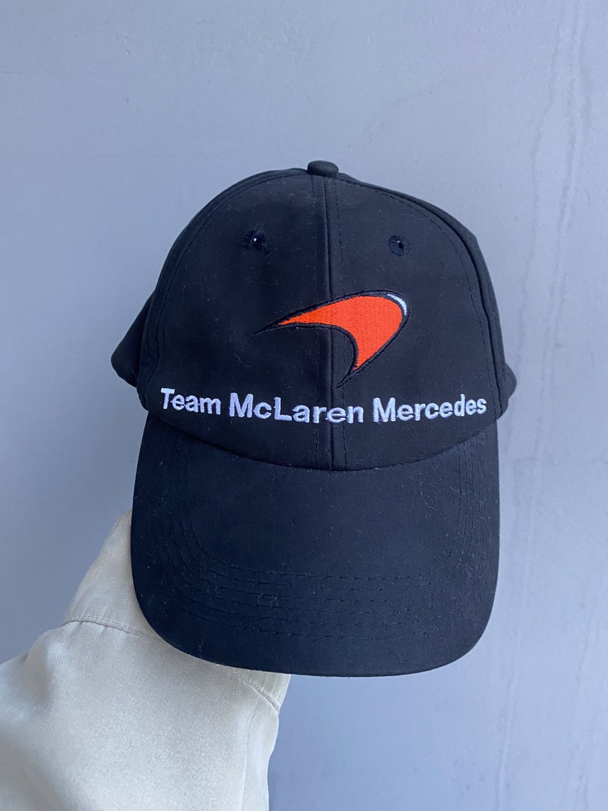 Mercedes-Benz Vintage Team McLaren Mercedes Benz Cap Mobil 1 Size ONE SIZE - 2 Thumbnail
