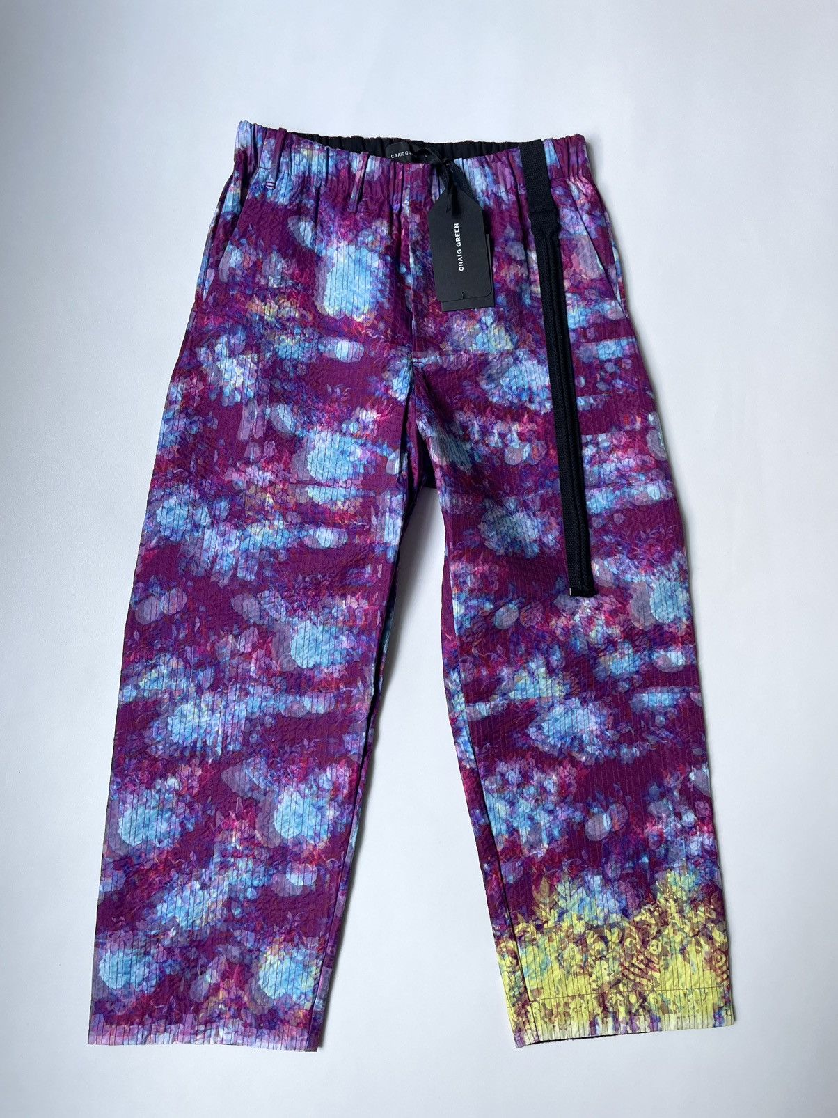 Craig Green S/S 19 ‘Vibrating Floral’ Trousers Size US 30 / EU 46 - 12 Thumbnail