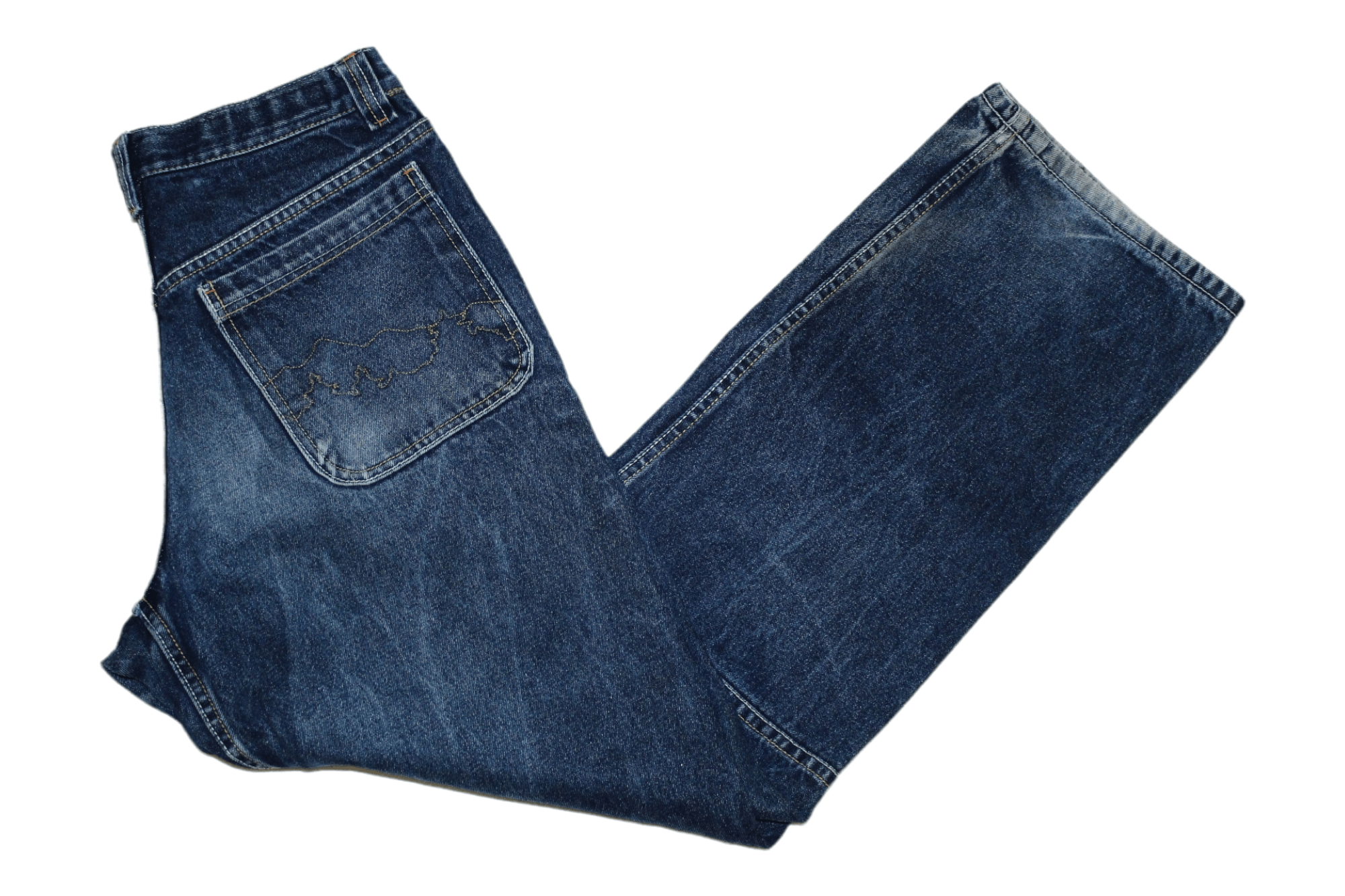 Maharishi Maharishi Camo Reverse Double Knee Distressed Jeans Size US 30 / EU 46 - 1 Thumbnail