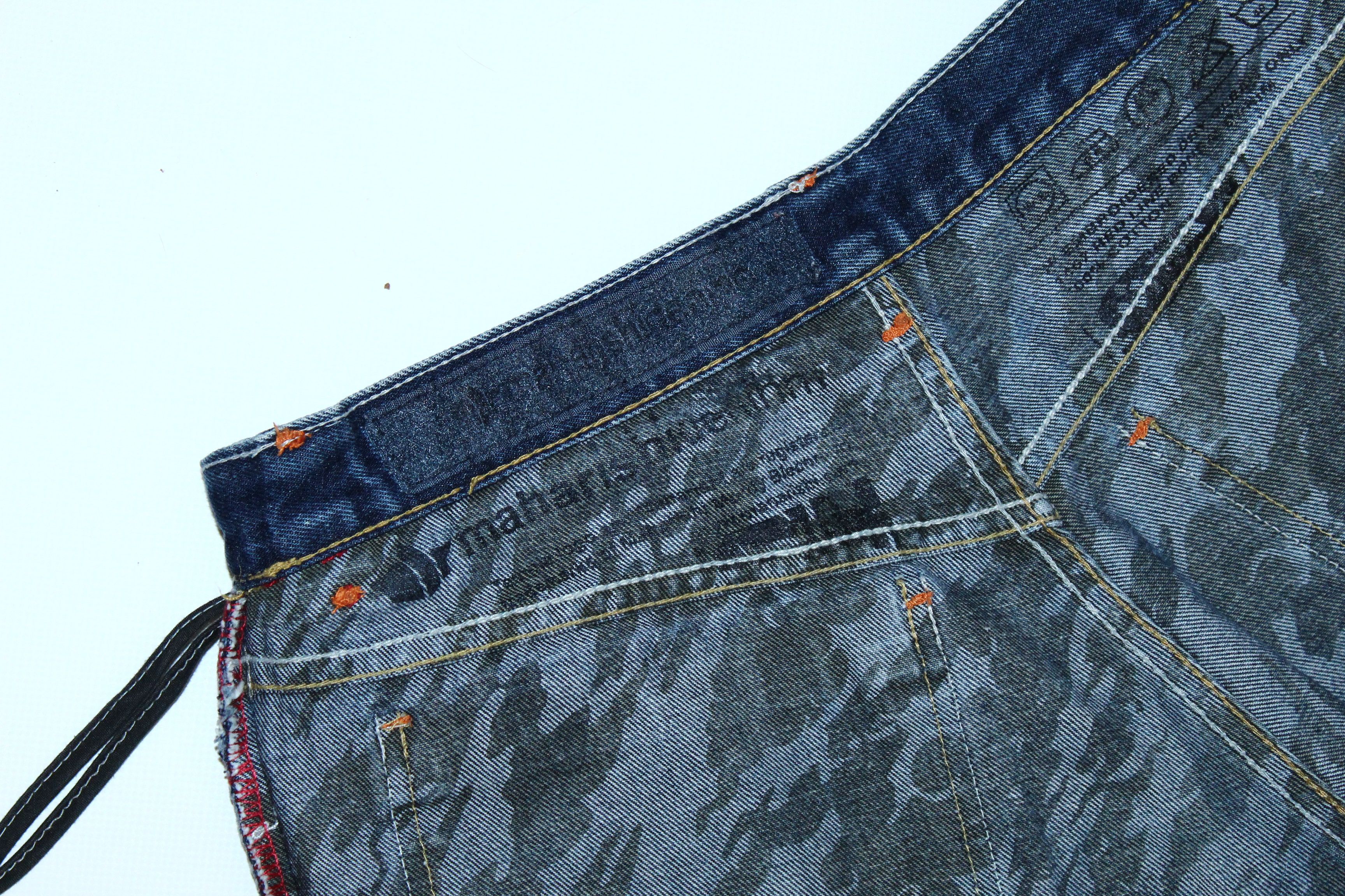 Maharishi Maharishi Camo Reverse Double Knee Distressed Jeans Size US 30 / EU 46 - 8 Thumbnail