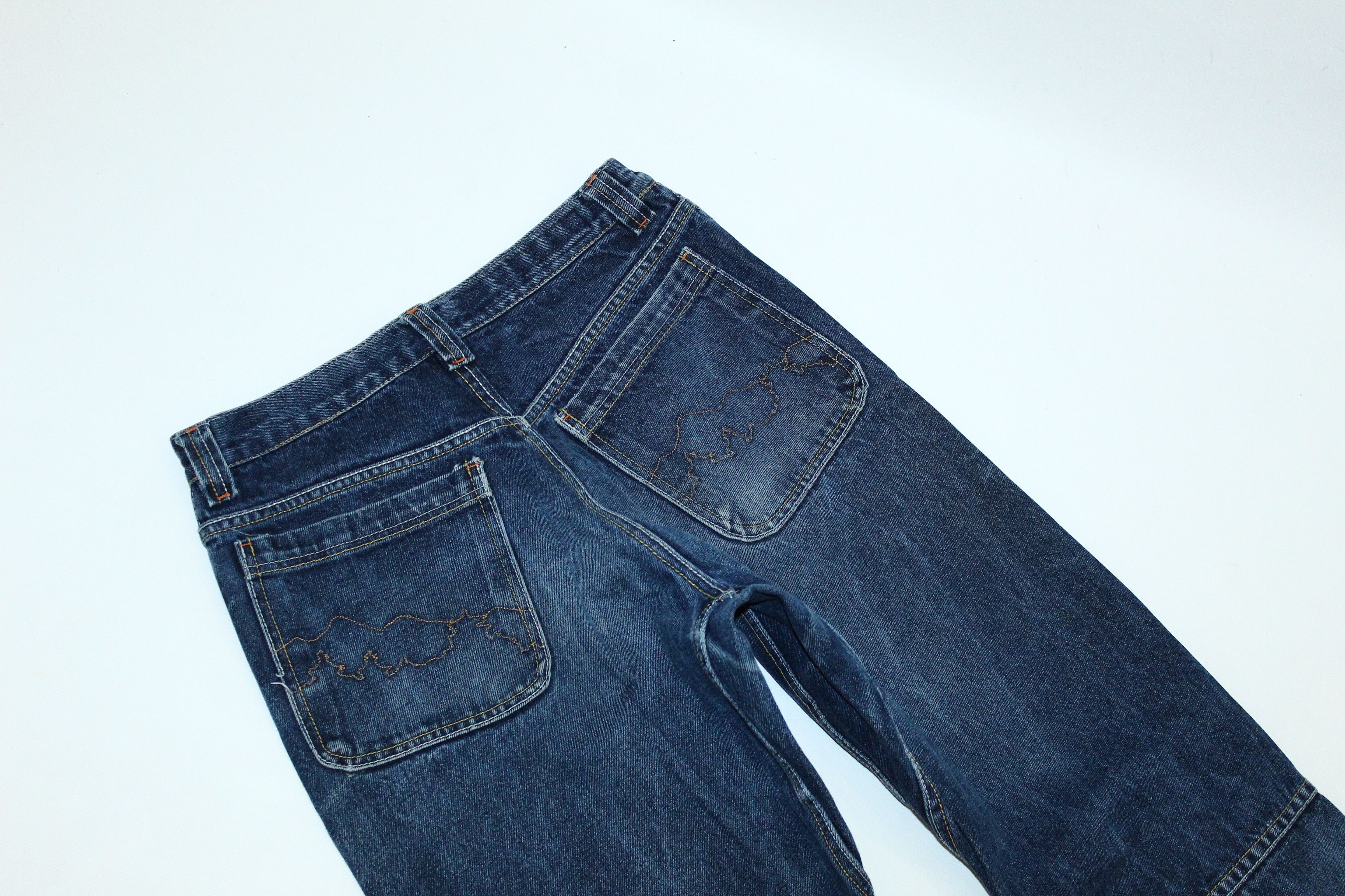 Maharishi Maharishi Camo Reverse Double Knee Distressed Jeans Size US 30 / EU 46 - 7 Thumbnail