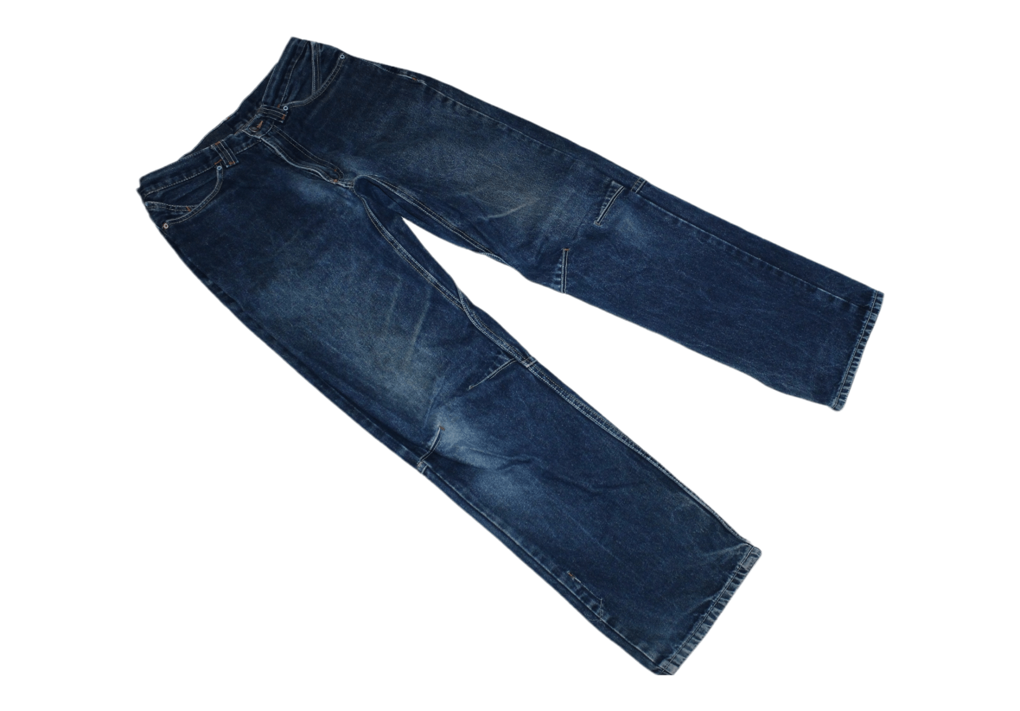 Maharishi Maharishi Camo Reverse Double Knee Distressed Jeans Size US 30 / EU 46 - 3 Thumbnail