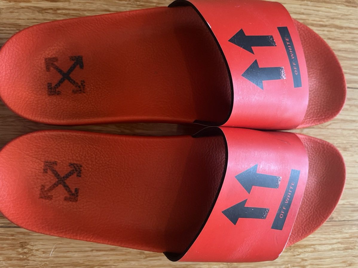 Off-White Off-White Slides Size US 12 / EU 45 - 3 Thumbnail