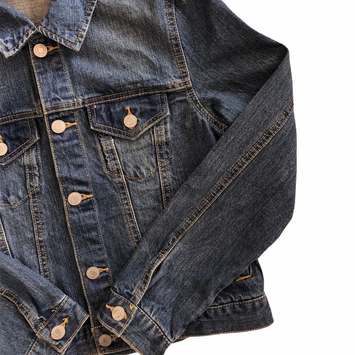 Japanese Brand Vintage Y2K Denim Jacket by INGNI Japan Size US XXS / EU 40 - 2 Thumbnail