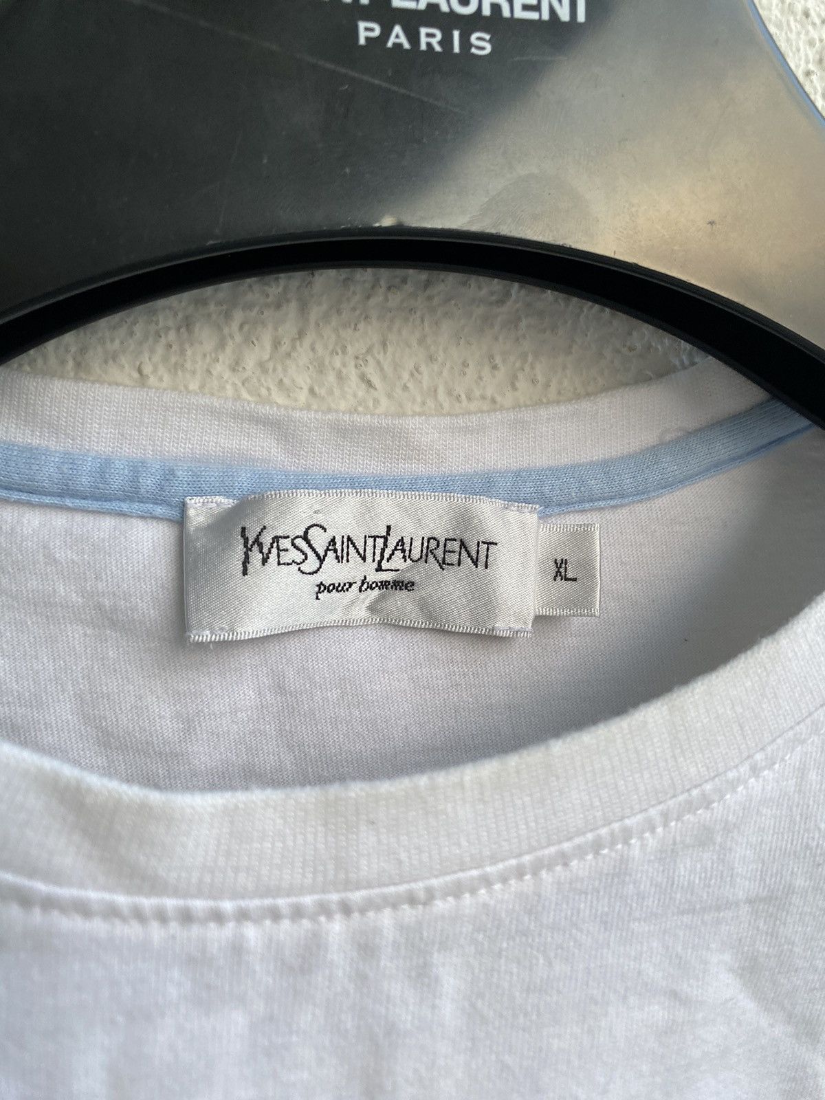 Yves Saint Laurent Multicolor YSL T-shirt Double Layer YSL Shirt Tee Size US L / EU 52-54 / 3 - 5 Thumbnail