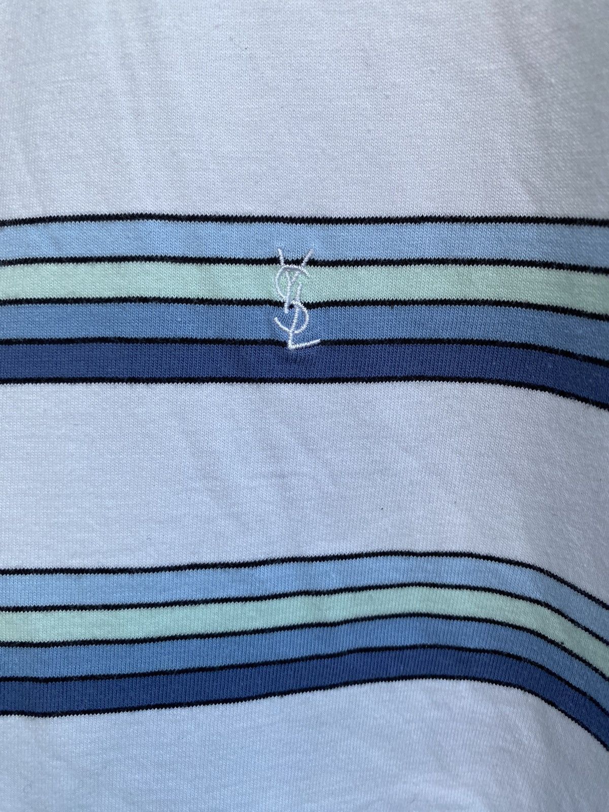 Yves Saint Laurent Multicolor YSL T-shirt Double Layer YSL Shirt Tee Size US L / EU 52-54 / 3 - 9 Thumbnail