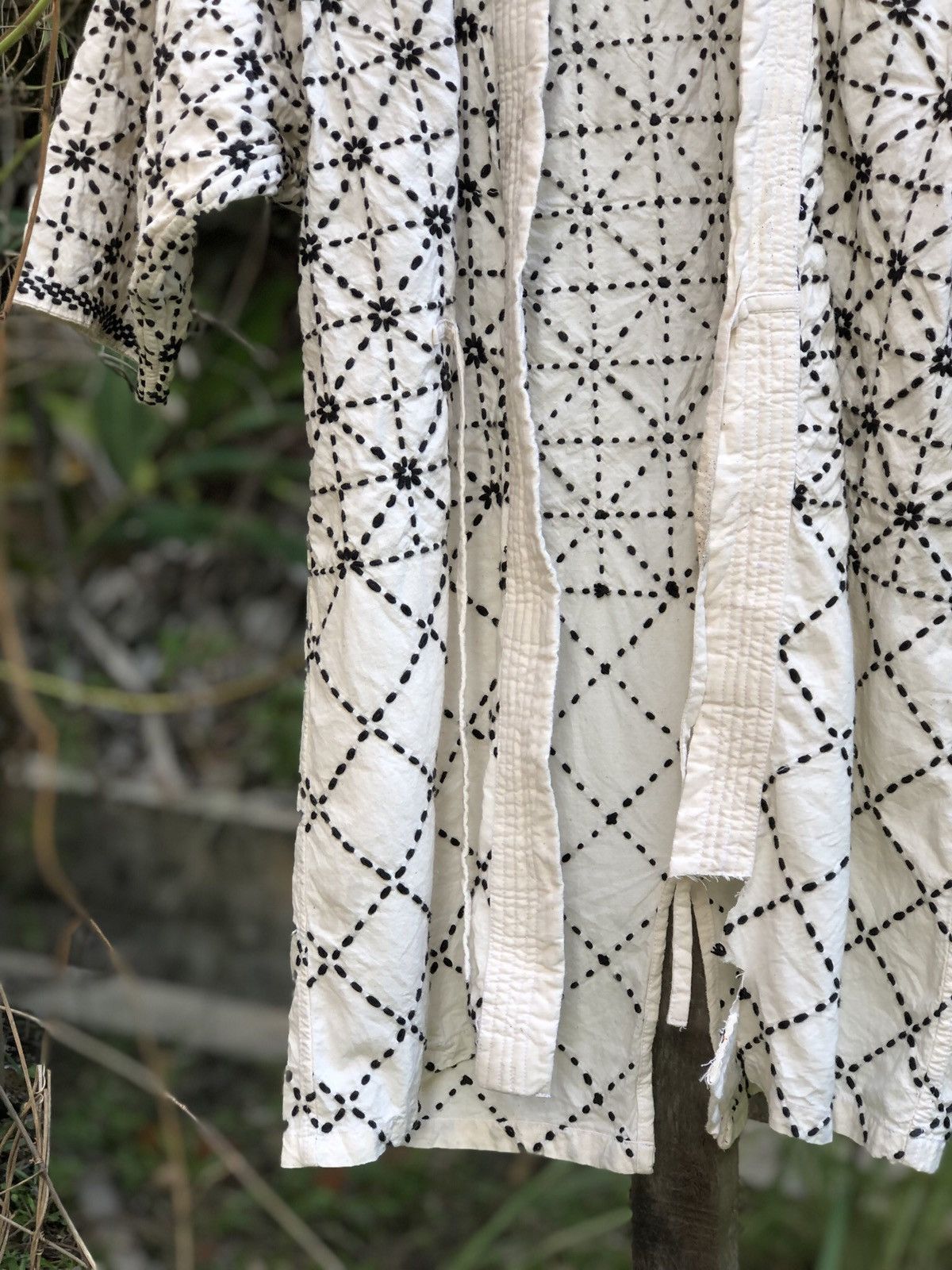 Japanese Brand Kimono Sashiko Handmade Stitching Inspired Kapital Design Size US XS / EU 42 / 0 - 5 Thumbnail