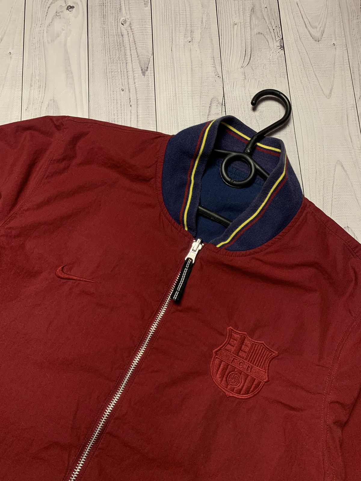 Barbour Vintage Nike Barcelona jacket bomber reversible size S Size US S / EU 44-46 / 1 - 4 Thumbnail