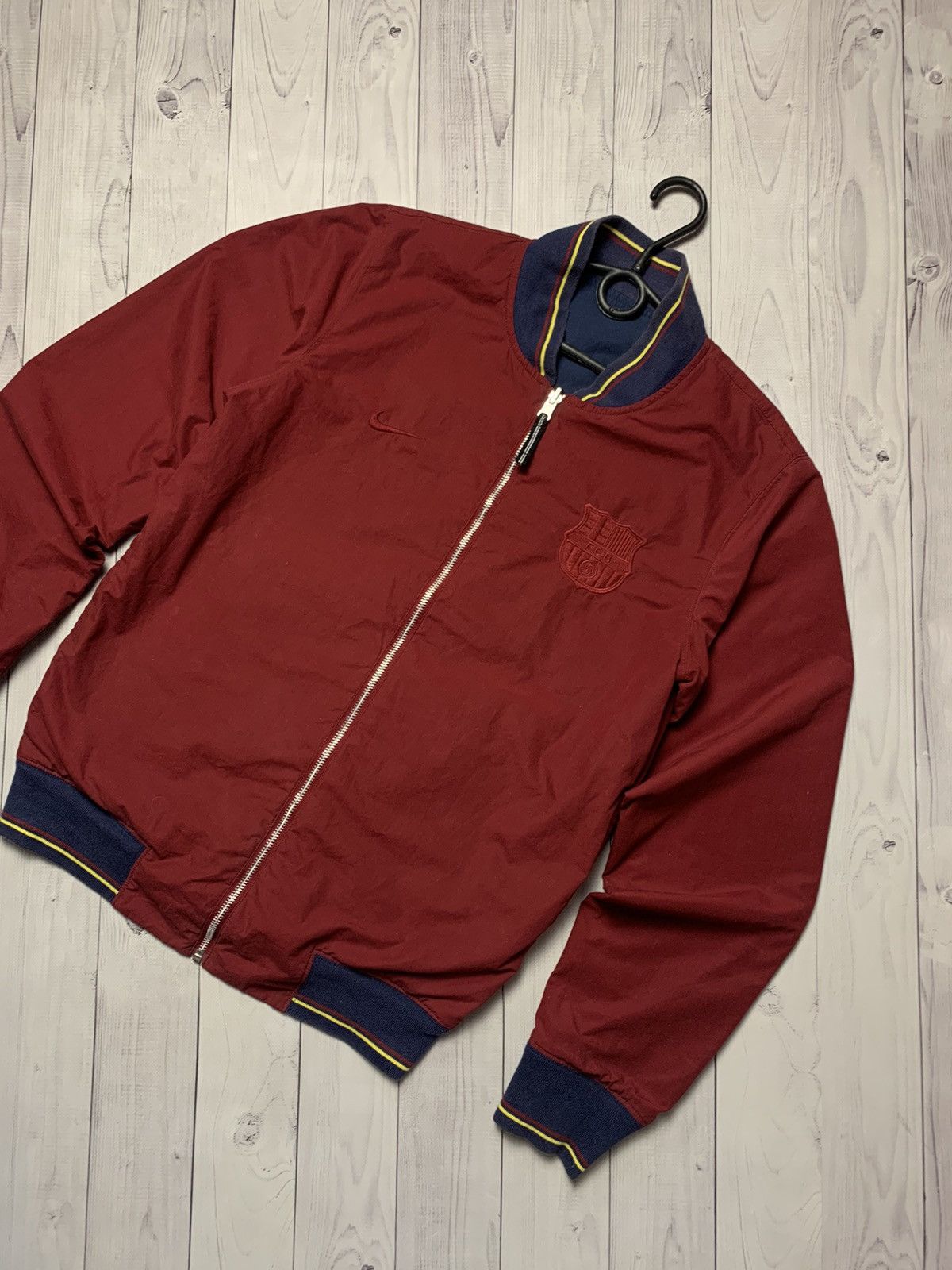Barbour Vintage Nike Barcelona jacket bomber reversible size S Size US S / EU 44-46 / 1 - 3 Thumbnail