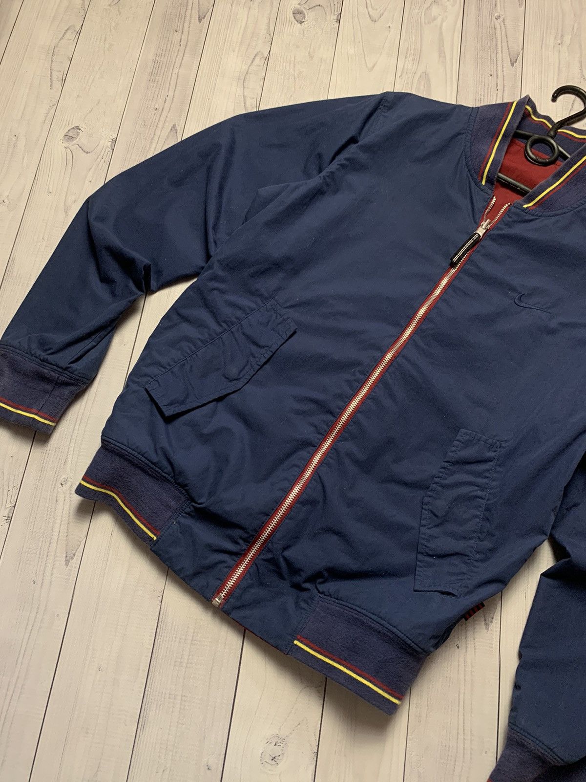Barbour Vintage Nike Barcelona jacket bomber reversible size S Size US S / EU 44-46 / 1 - 8 Thumbnail