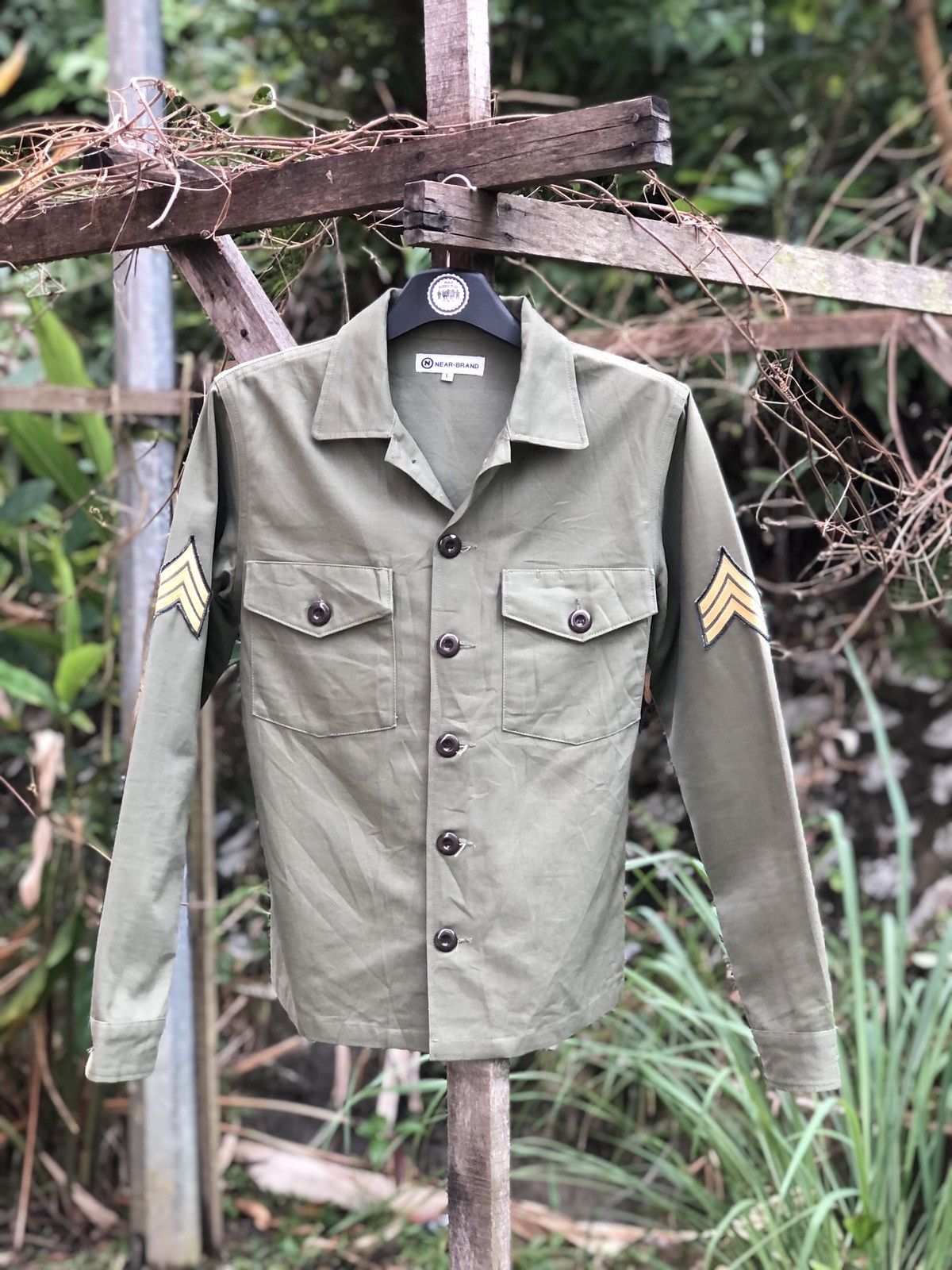 Uniform Wares OG Shirts Sargents Patches Inspired Vietnam War era Size US S / EU 44-46 / 1 - 1 Thumbnail