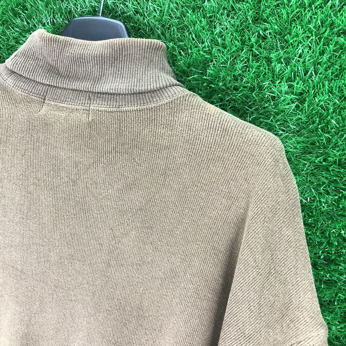 Paradise Vintage Paradiso Embroidery Logo Turtle Neck Sweater Pullove Size US XL / EU 56 / 4 - 5 Thumbnail