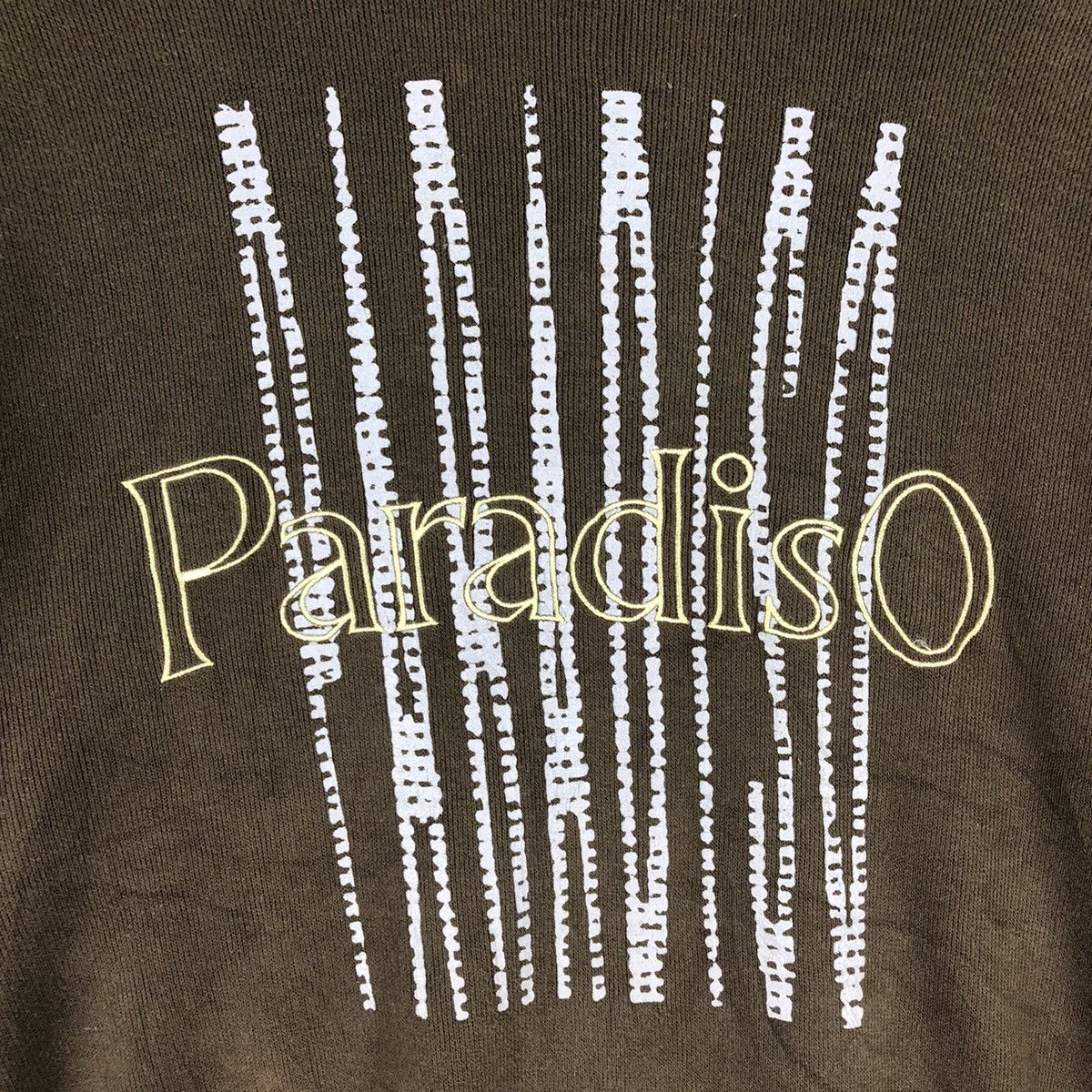 Paradise Vintage Paradiso Embroidery Logo Turtle Neck Sweater Pullove Size US XL / EU 56 / 4 - 8 Thumbnail