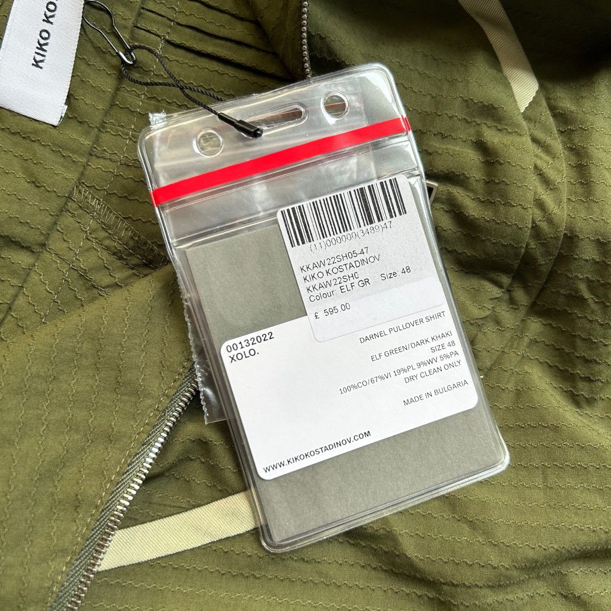 Kiko Kostadinov AW22 Darnel Pullover Shirt