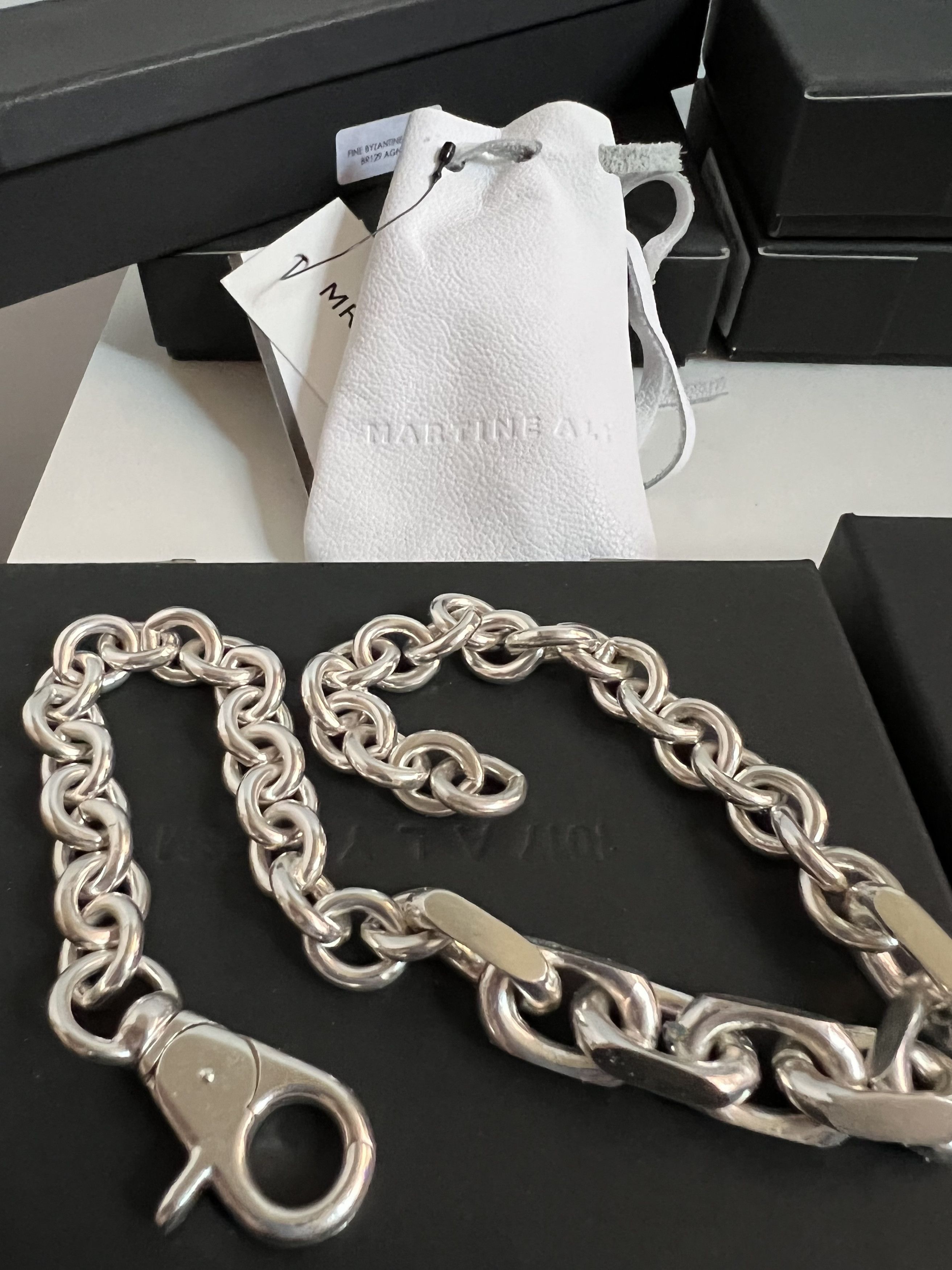 Martine Ali Martine Ali Sterling Silver Chunky Chain Necklace, SS 2021 Size ONE SIZE - 5 Thumbnail