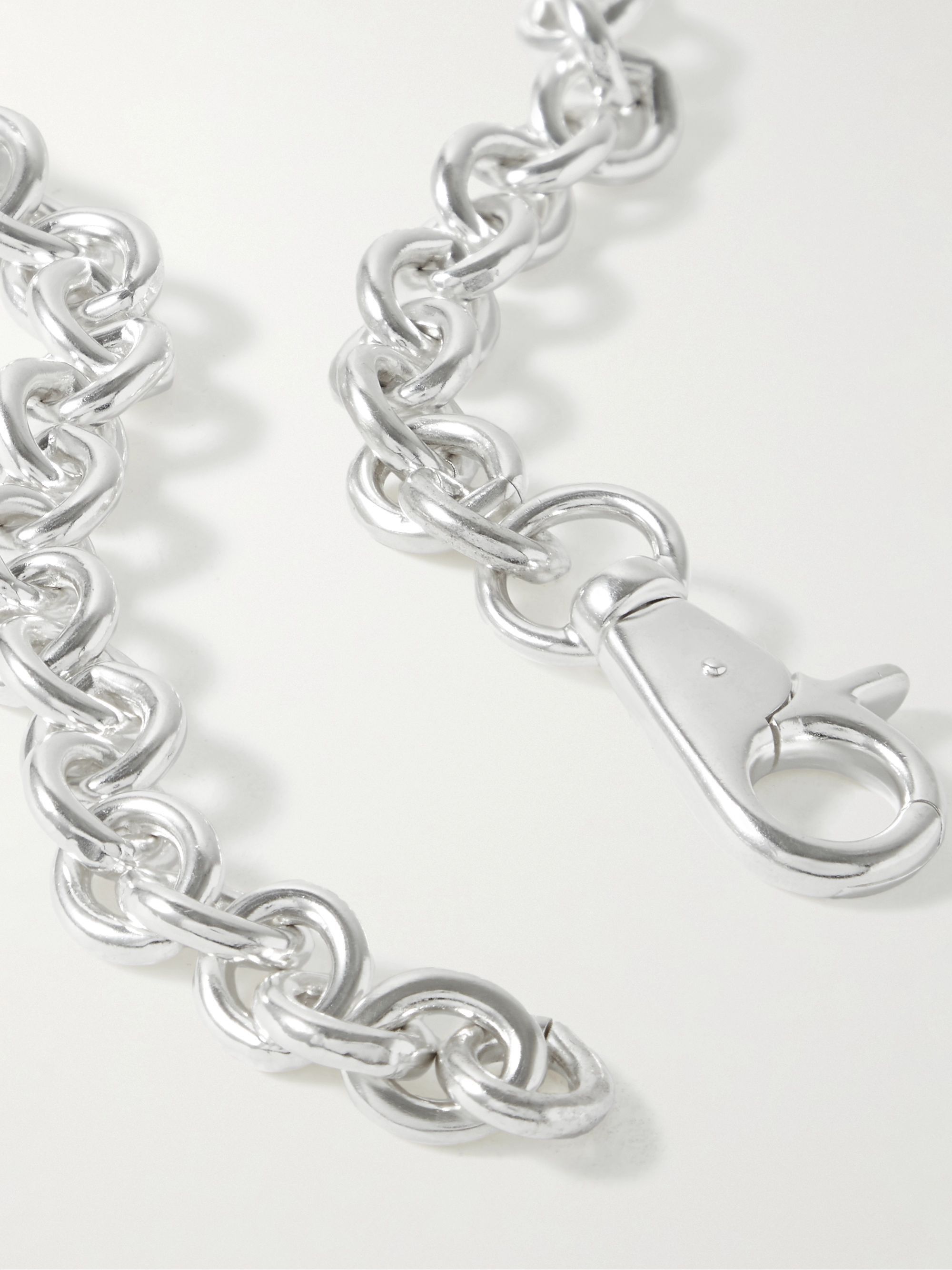 Martine Ali Martine Ali Sterling Silver Chunky Chain Necklace, SS 2021 Size ONE SIZE - 2 Thumbnail