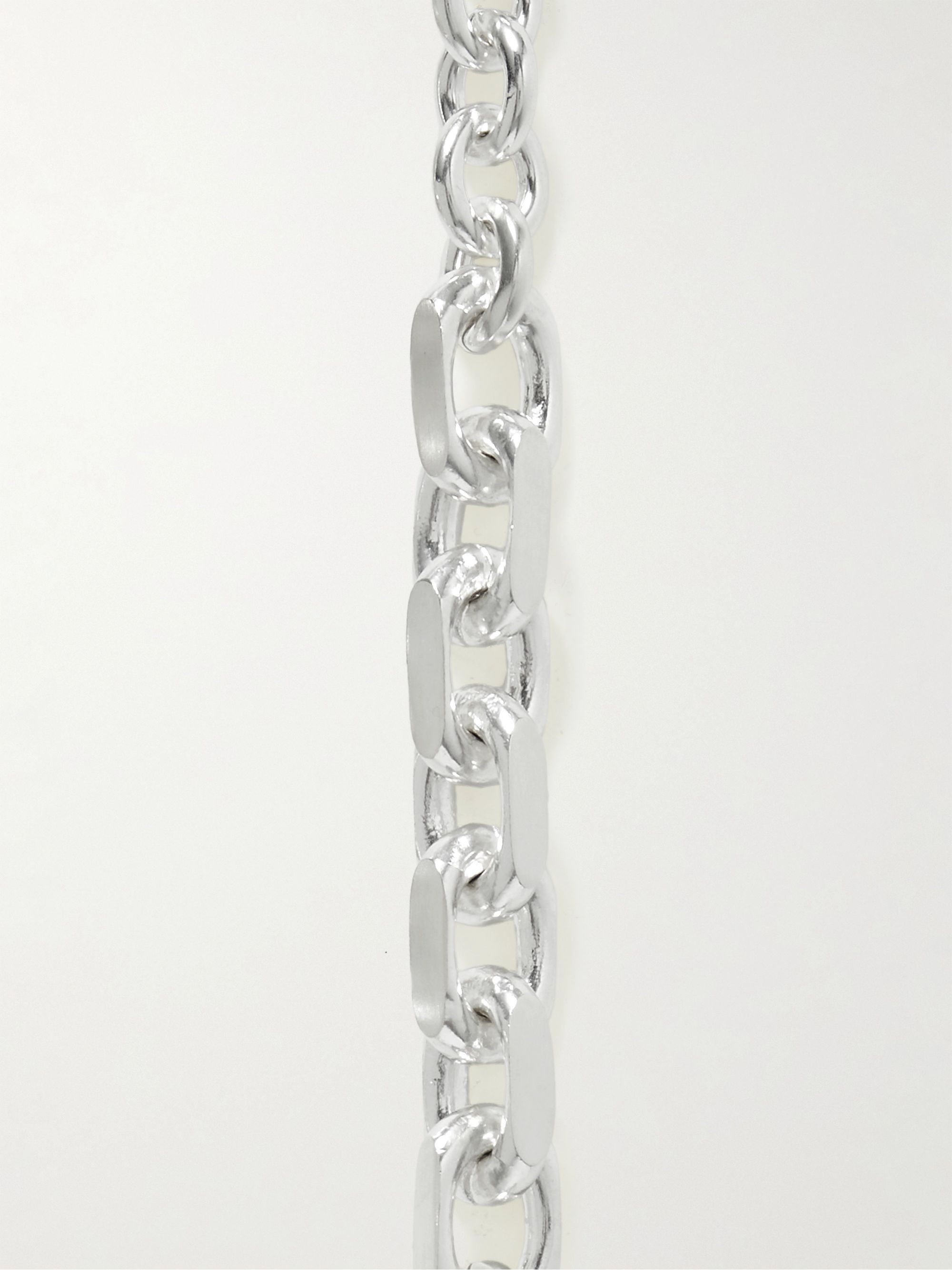 Martine Ali Martine Ali Sterling Silver Chunky Chain Necklace, SS 2021 Size ONE SIZE - 4 Thumbnail