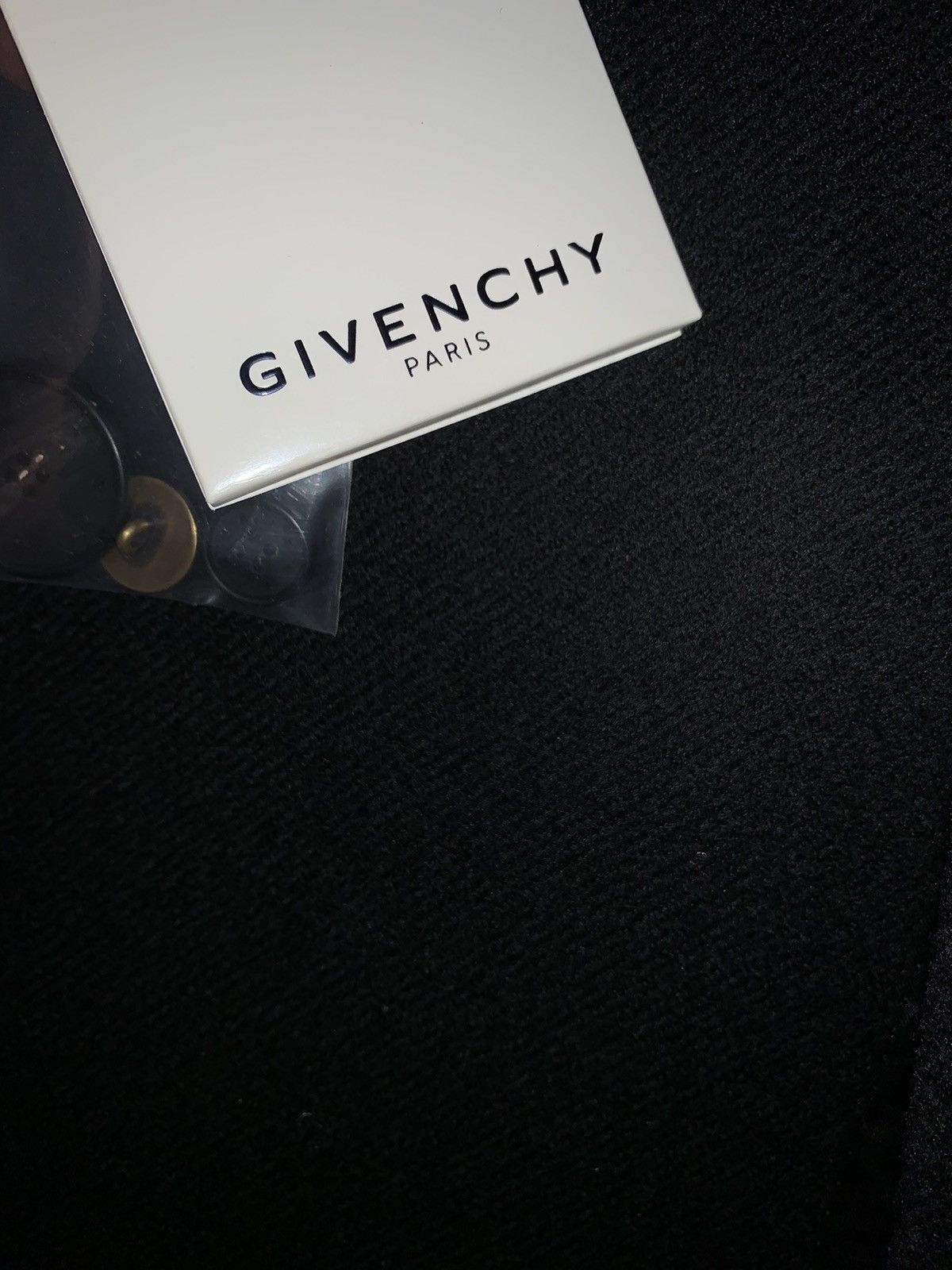 Givenchy Givenchy Paris Fall 2019 Black Double Breasted Blazer NWT Size 54R - 8 Thumbnail