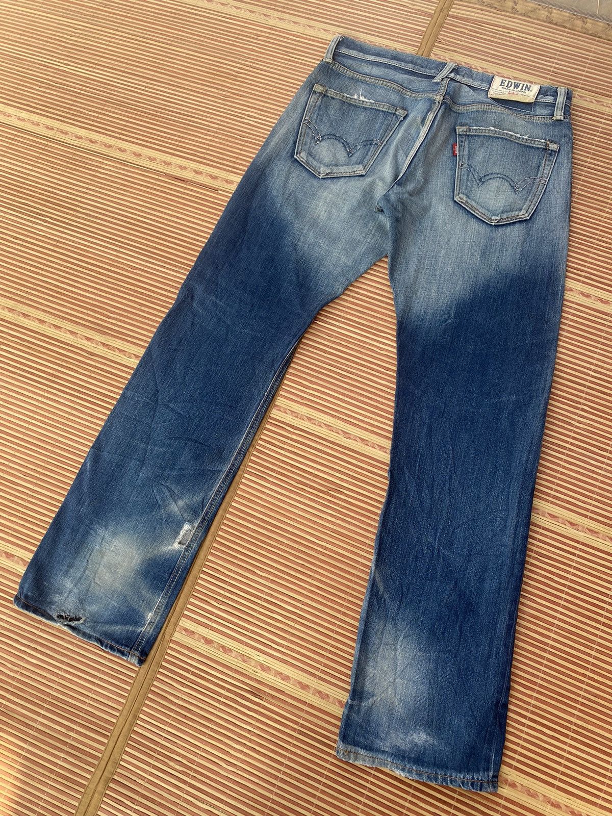 Edwin Vintage Edwin Made In Japan Faded Vintage Wash Pant Size US 32 / EU 48 - 2 Thumbnail
