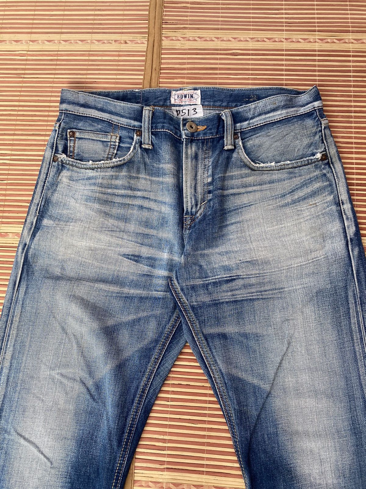 Edwin Vintage Edwin Made In Japan Faded Vintage Wash Pant Size US 32 / EU 48 - 3 Thumbnail