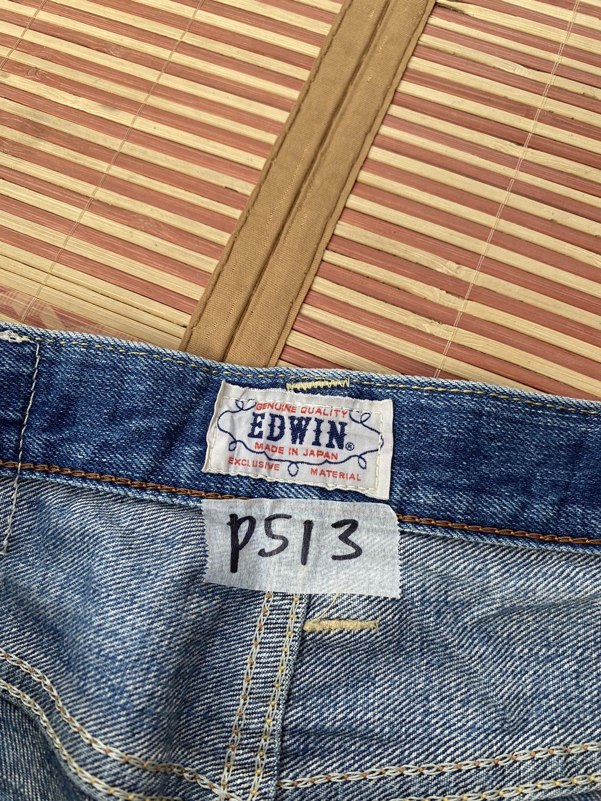 Edwin Vintage Edwin Made In Japan Faded Vintage Wash Pant Size US 32 / EU 48 - 6 Thumbnail