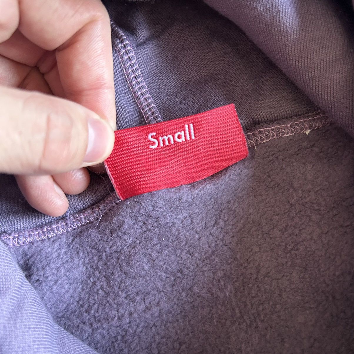 Supreme 2021 SPRiNG SUMMER DUSTY PURPLE PANELED SCRiPT HOODiE Size US S / EU 44-46 / 1 - 11 Thumbnail