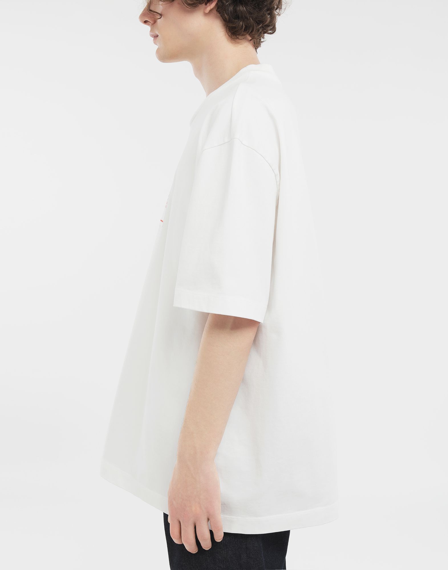 Maison Margiela Maison Margiela Caution Oversized T-Shirt Size US XL / EU 56 / 4 - 4 Thumbnail