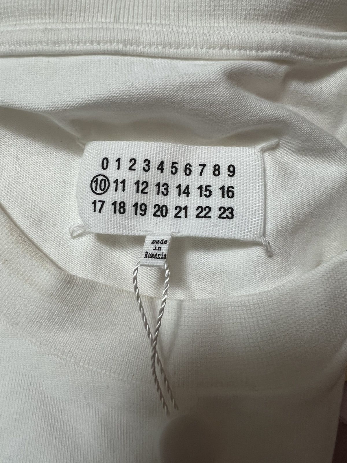 Maison Margiela Maison Margiela Caution Oversized T-Shirt Size US XL / EU 56 / 4 - 16 Thumbnail